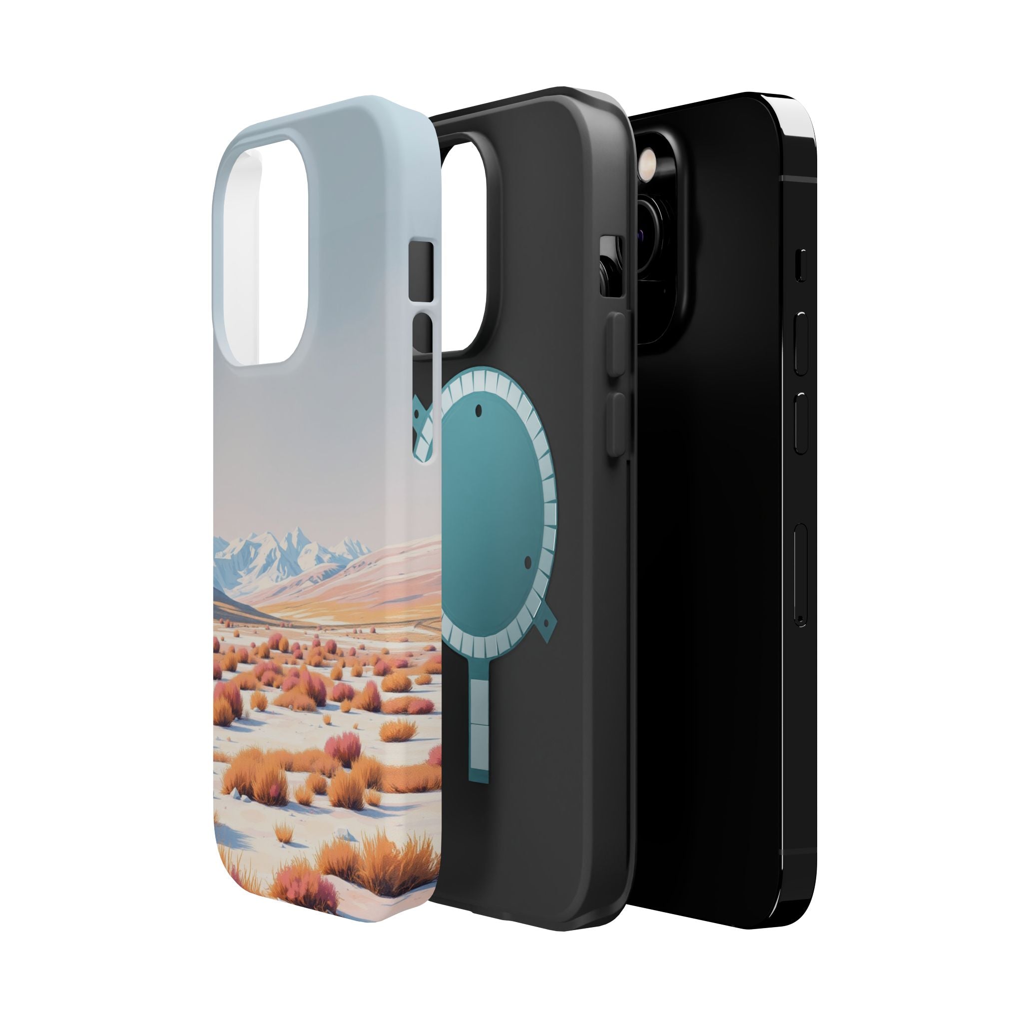iPhone Vibrant Arctic Tundra Design Slim Everyday Designer Case · iPhone Case