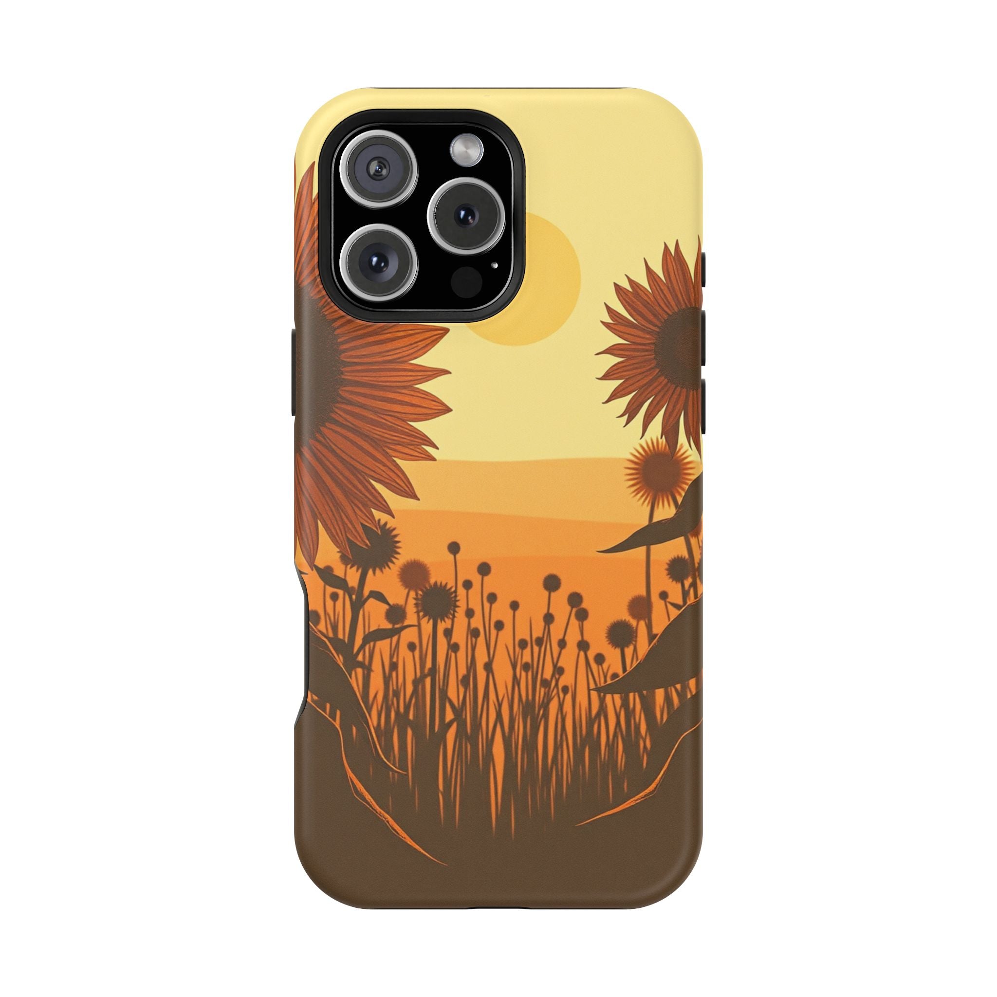 iPhone Serene Sunflower Prairie Design Slim Everyday Designer Case · iPhone Case