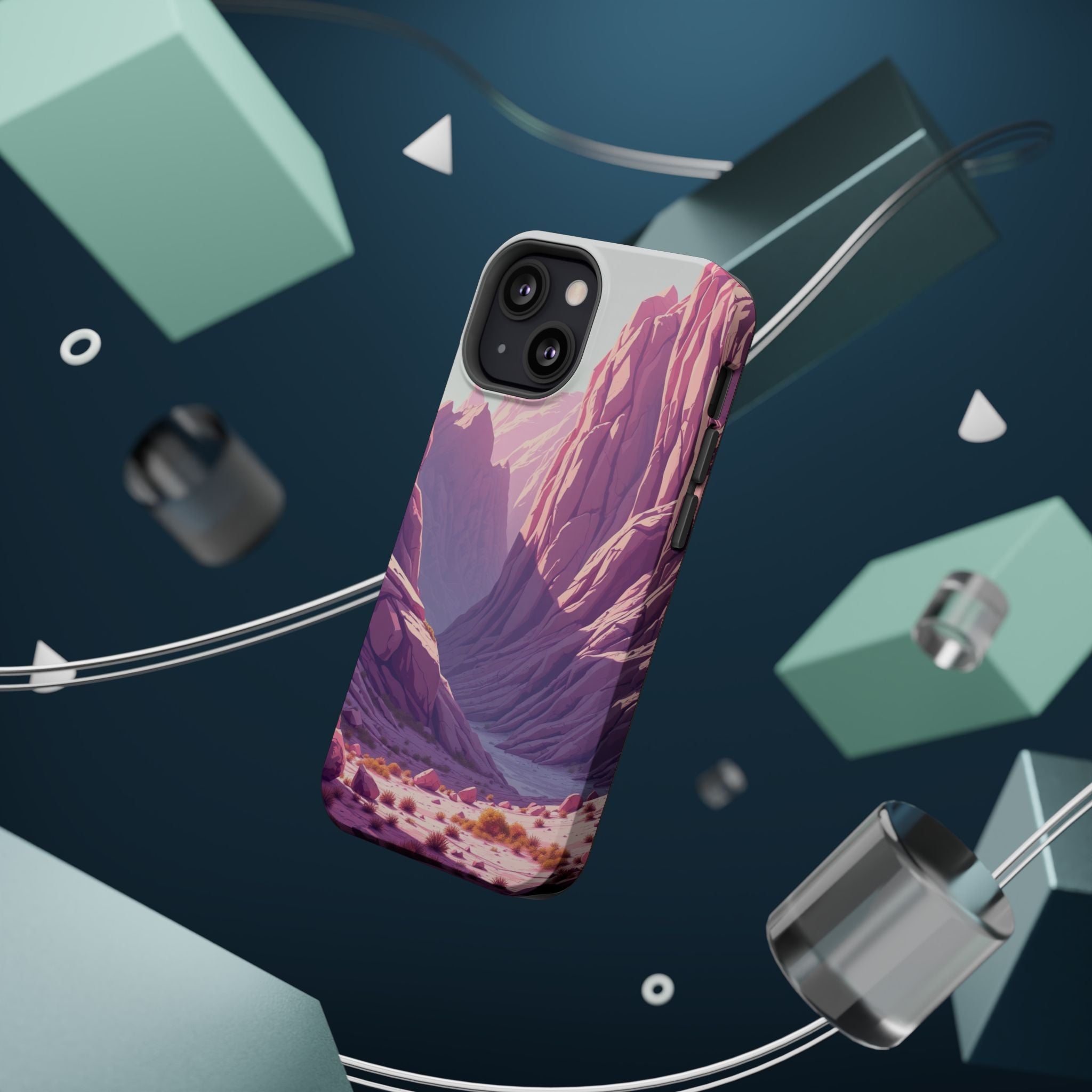iPhone Valley Floor Enchanted Art Bold Modern Everyday Snap Case · iPhone Case