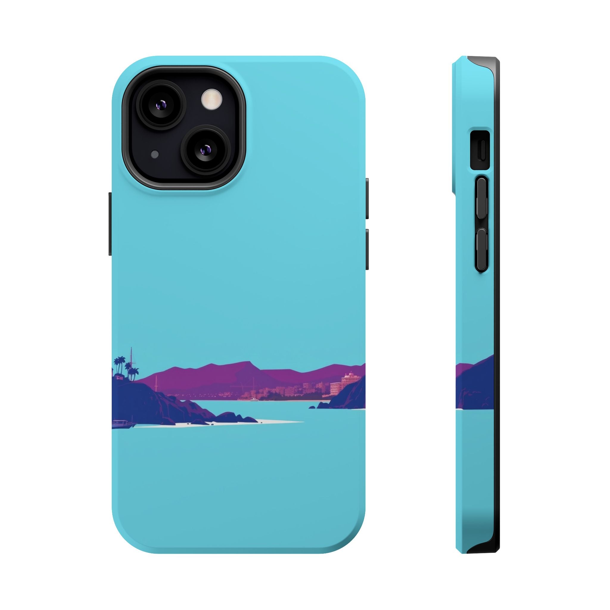 iPhone Hibiscus Coast Mystic Art Bold Modern Everyday Snap Case · iPhone Case