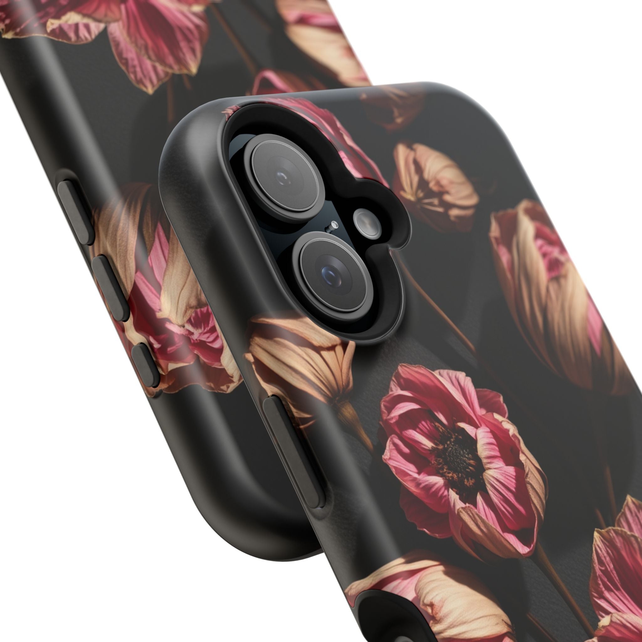 iPhone Dried Flower Flat Lay Electric Art Slim Snap Case · iPhone Case