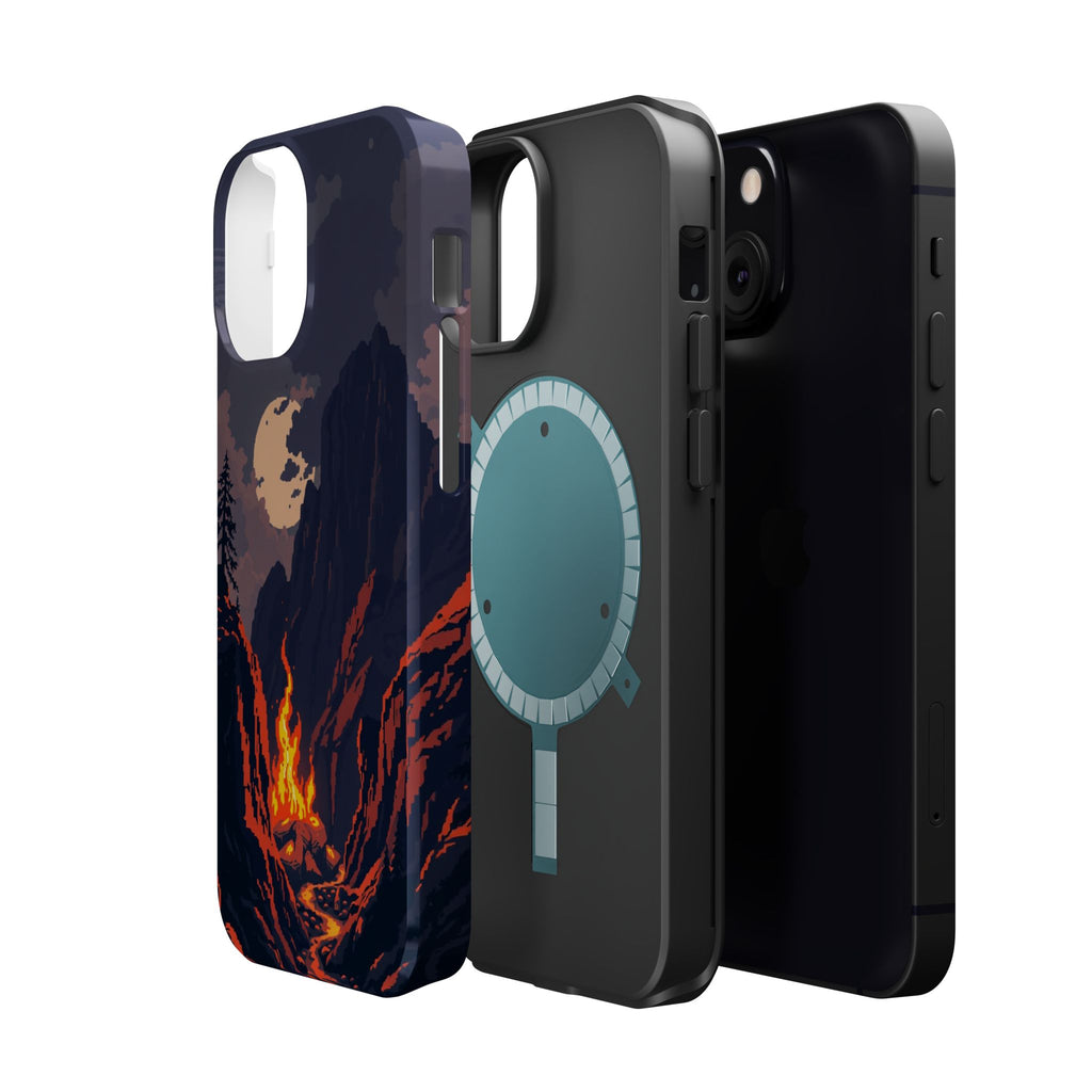 iPhone Wildfire Glow Mystic Art 13 Bold Modern Everyday Snap Case · iPhone Case