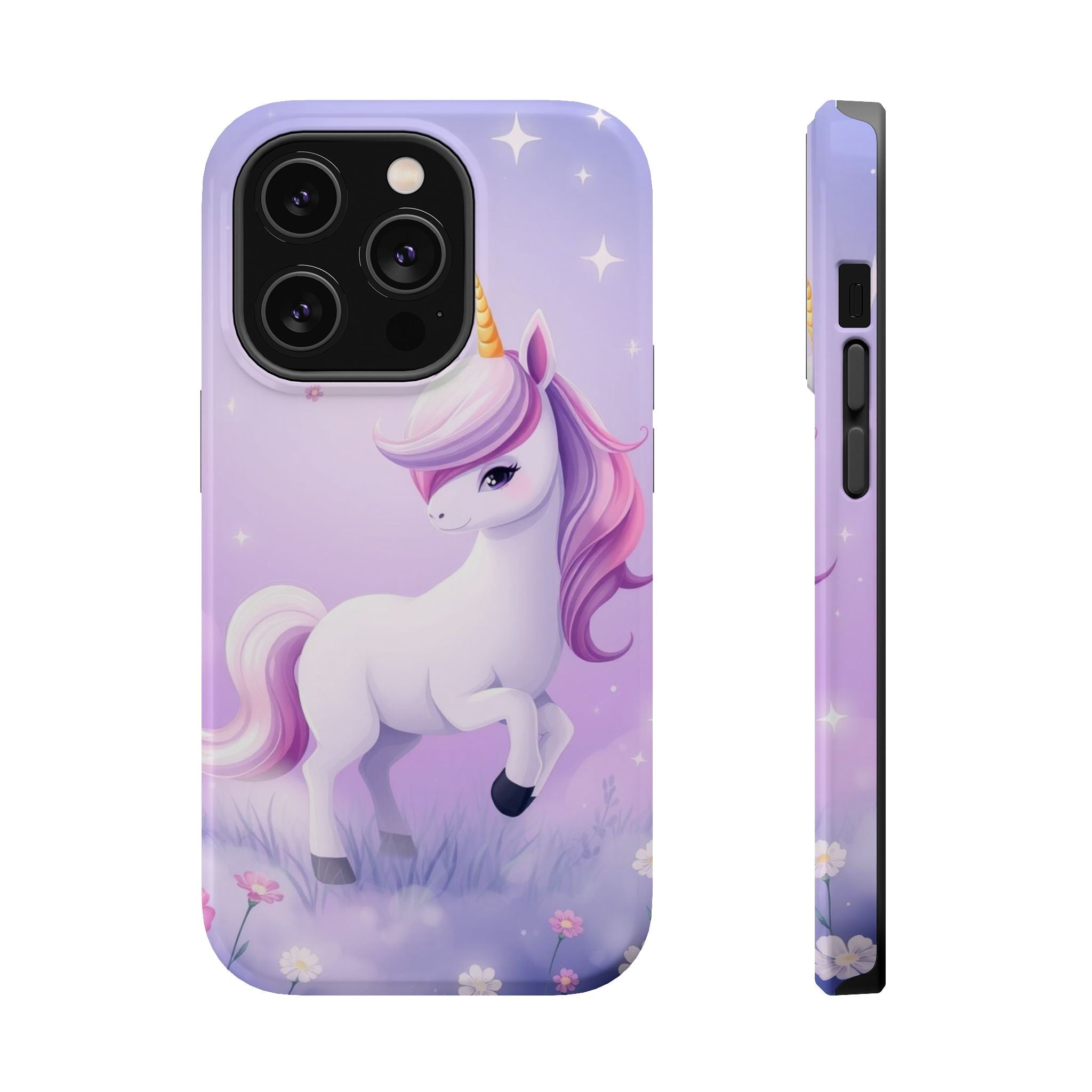 iPhone Lilac Mist Unicorn Kids Fun iPhone Phone Case Gift Artistic · iPhone Case