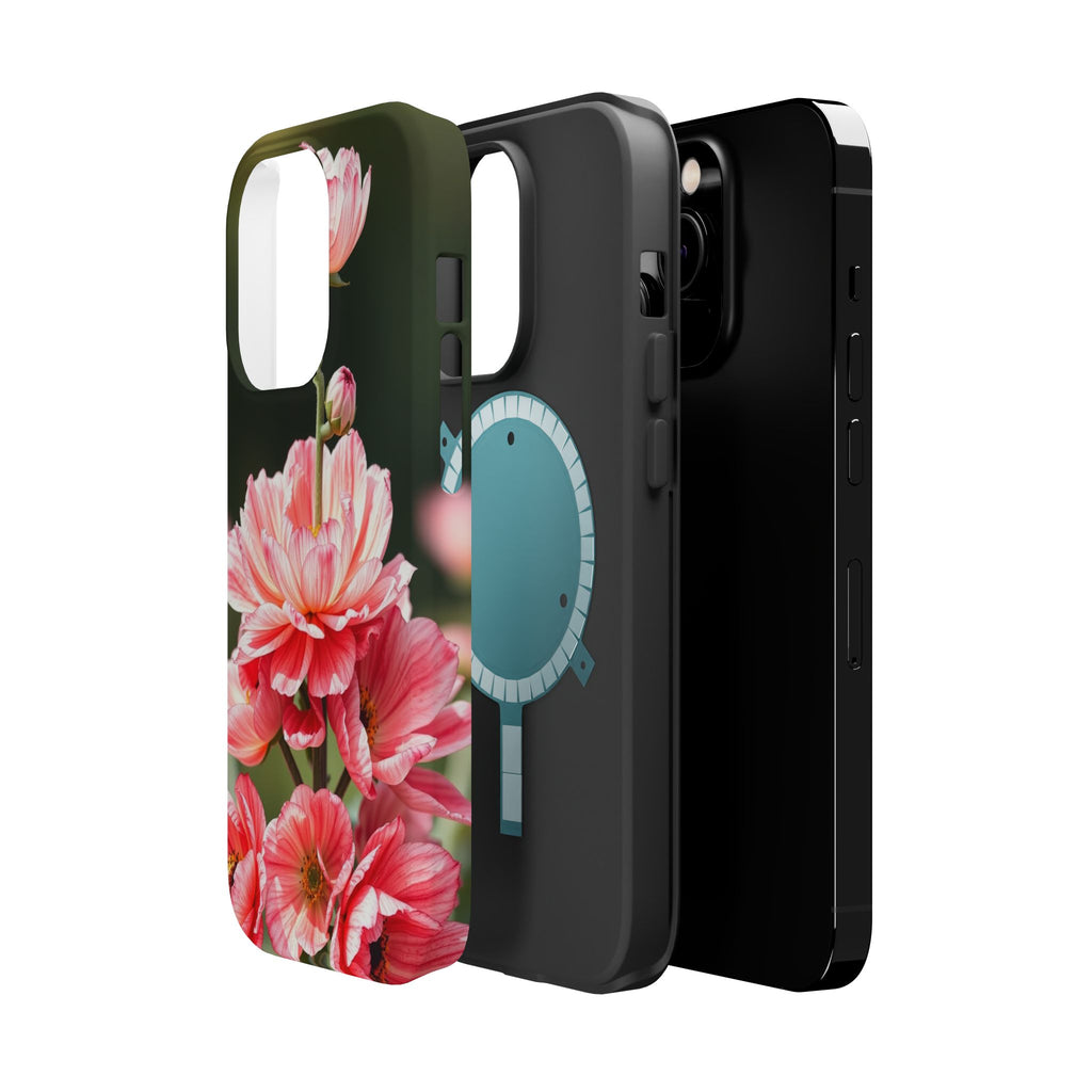 iPhone Ranunculus Stack Vibrant Watercolor Slim Snap Case · iPhone Case