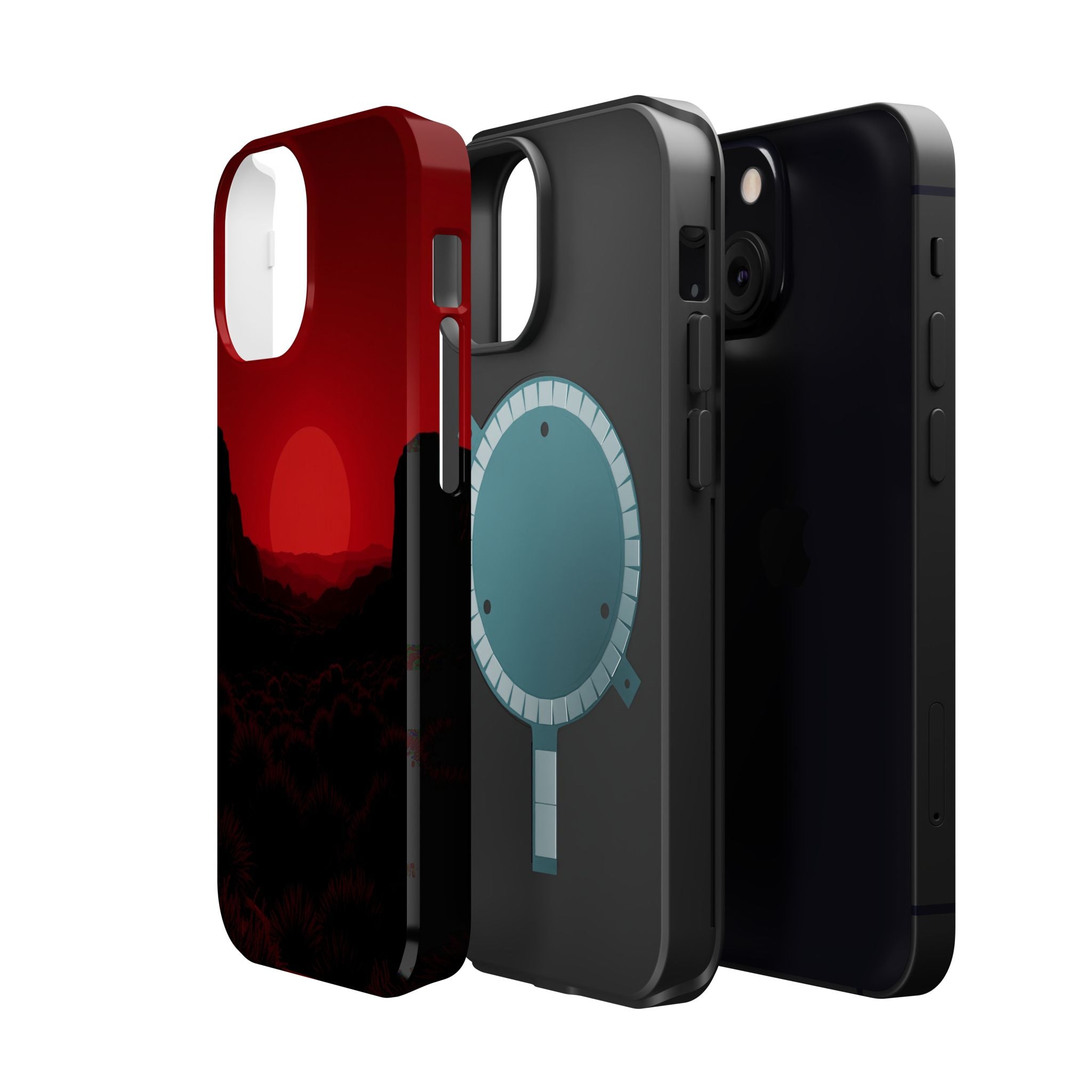 iPhone Vibrant Mesa Sunset Design Bold Modern Everyday Snap Case · iPhone Case