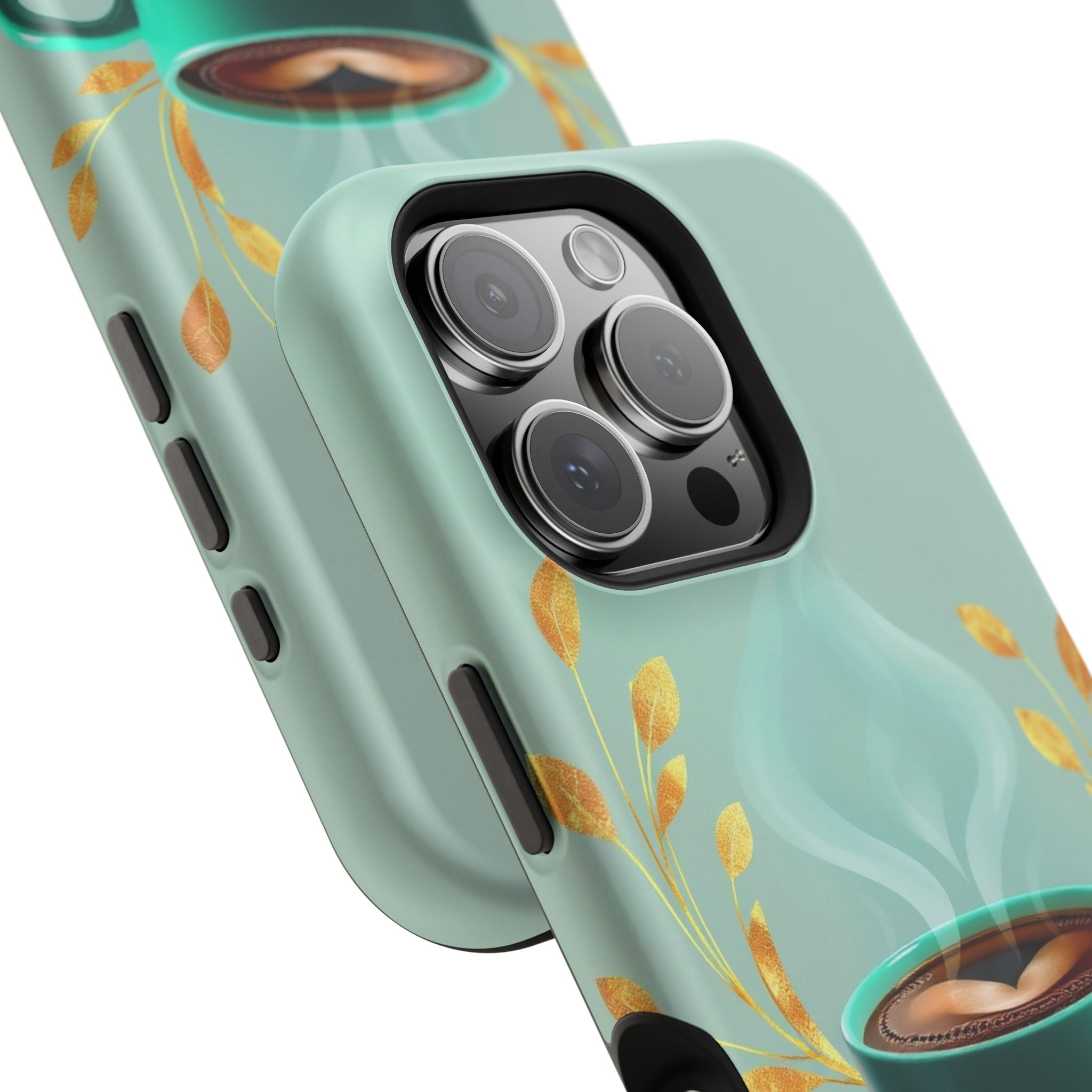 iPhone Radiant Emotional Support Coffee Design Soft Finish Everyday Case · iPhon