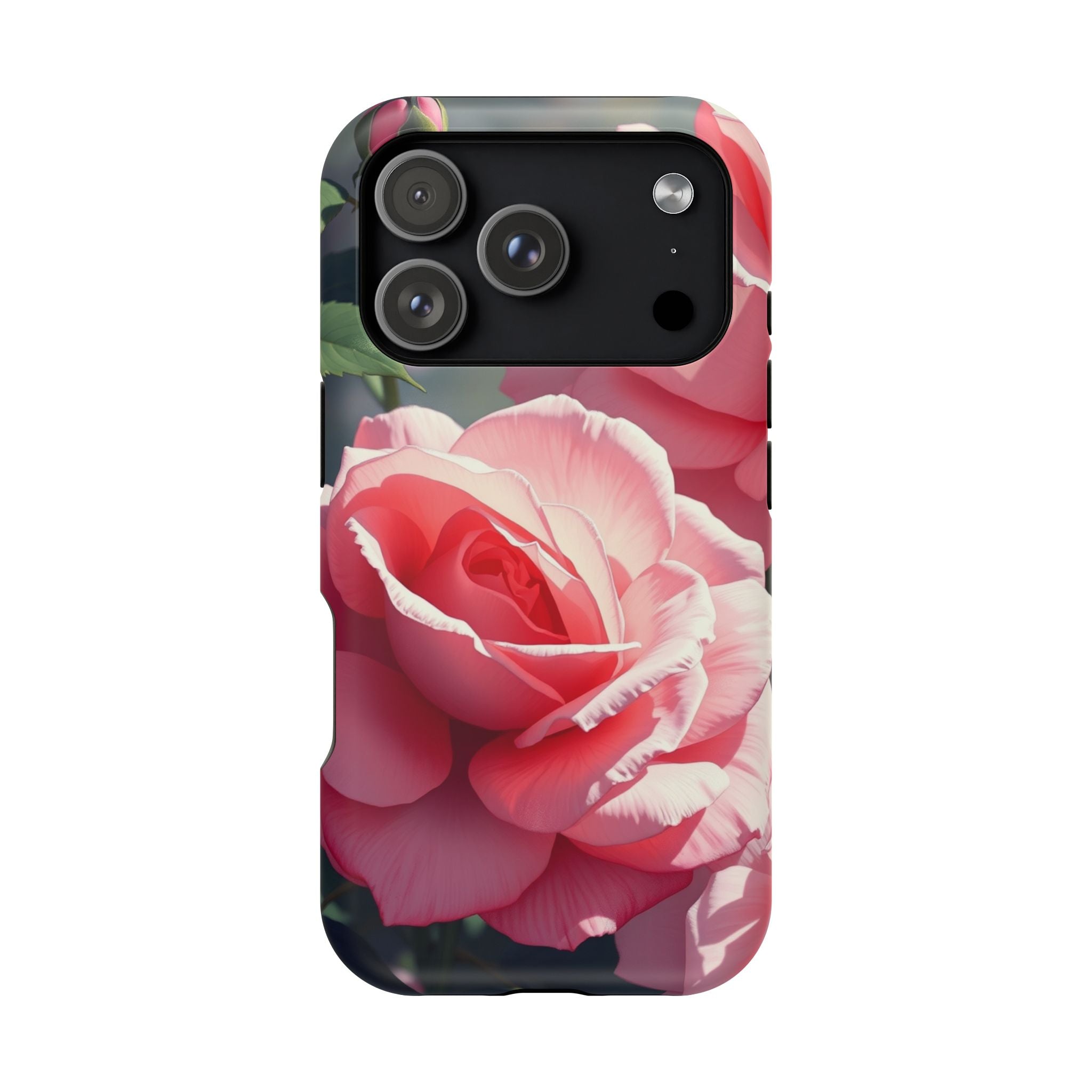 iPhone Serene Rose Garden Design Bold Modern Everyday Snap Case · iPhone Case