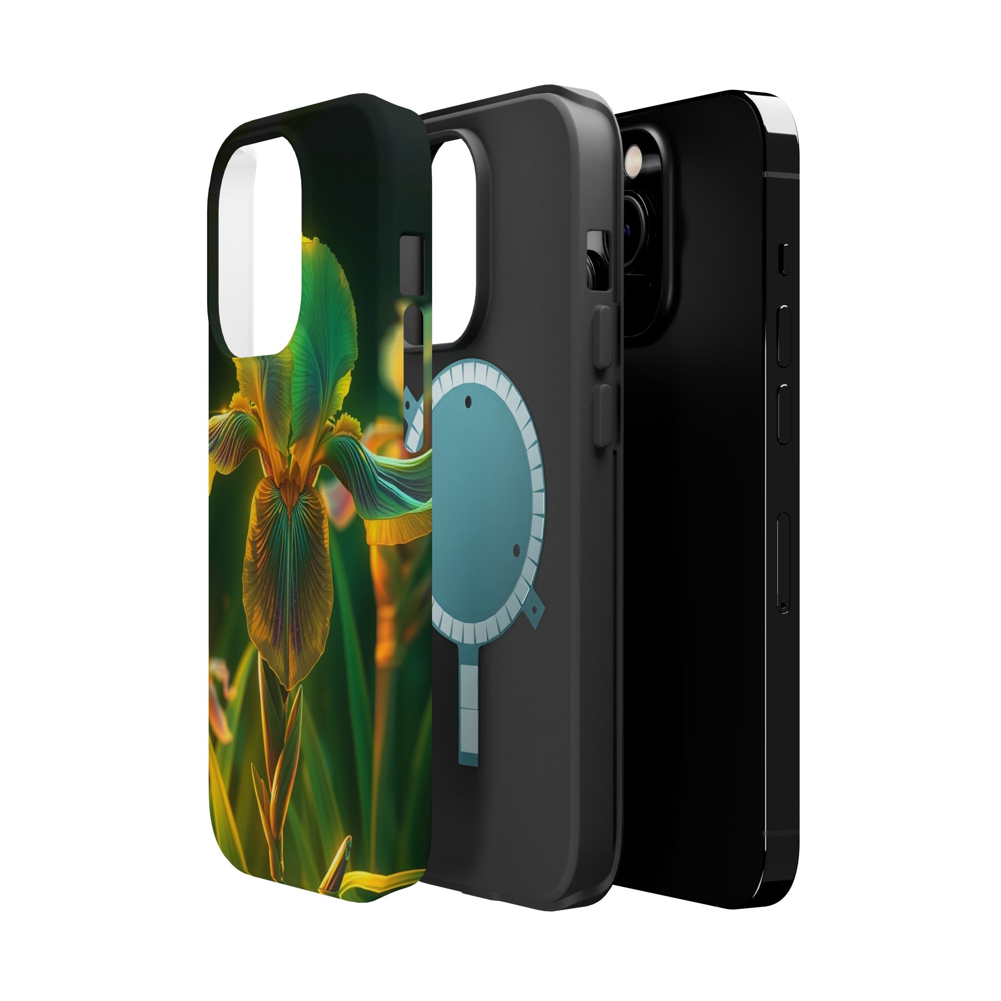 iPhone Iris Garden Bold Art Slim Everyday Designer Case · iPhone Case Quiet Mood