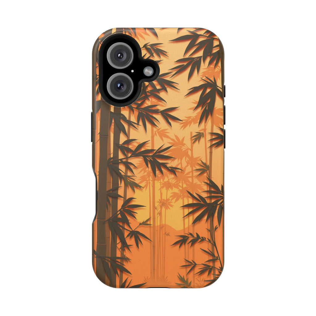 iPhone Earthy Bamboo Grove Design 12 Slim Everyday Designer Case · iPhone Case