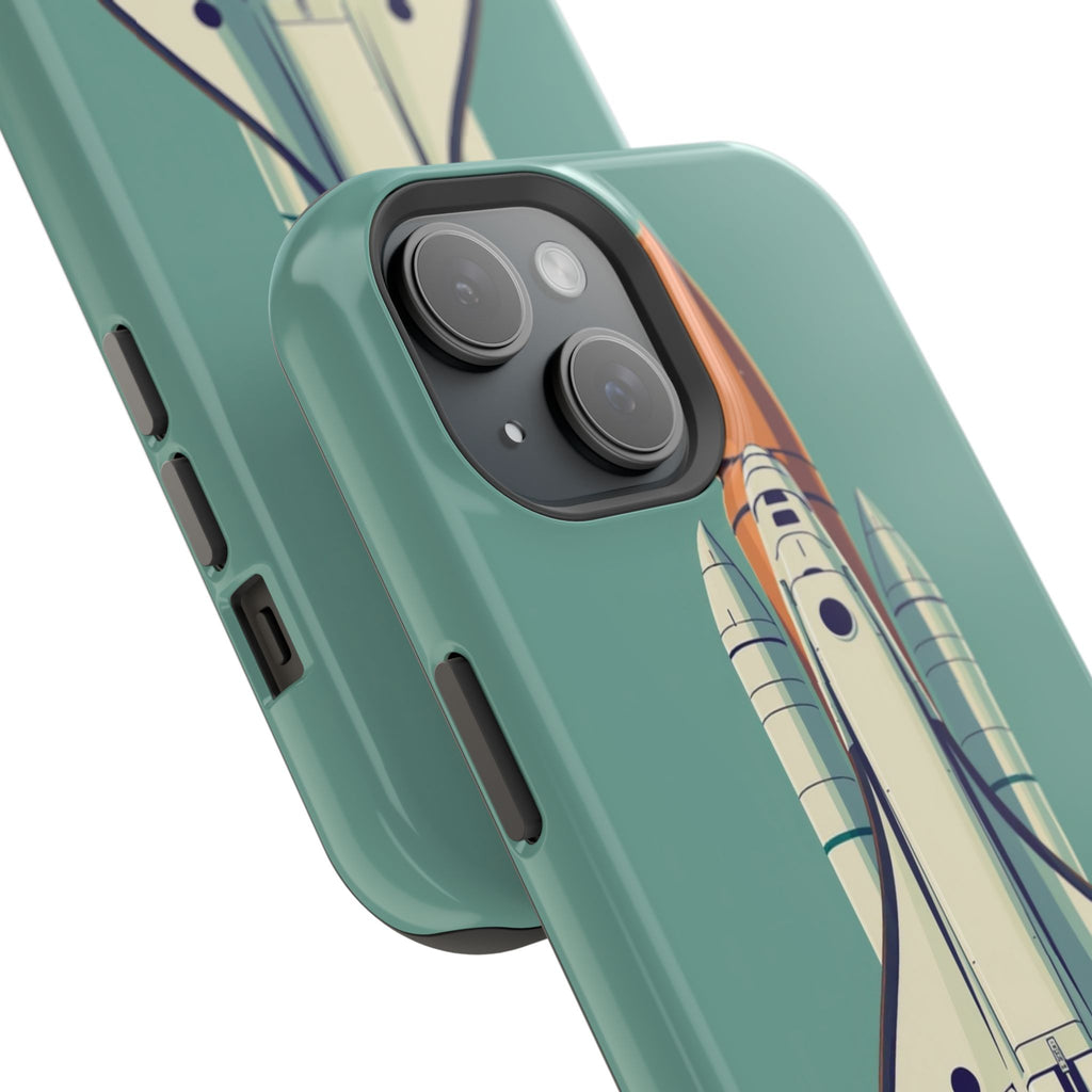 iPhone Retro Space Shuttle Cinematic Art Slim Everyday Designer Case · iPhone Ca
