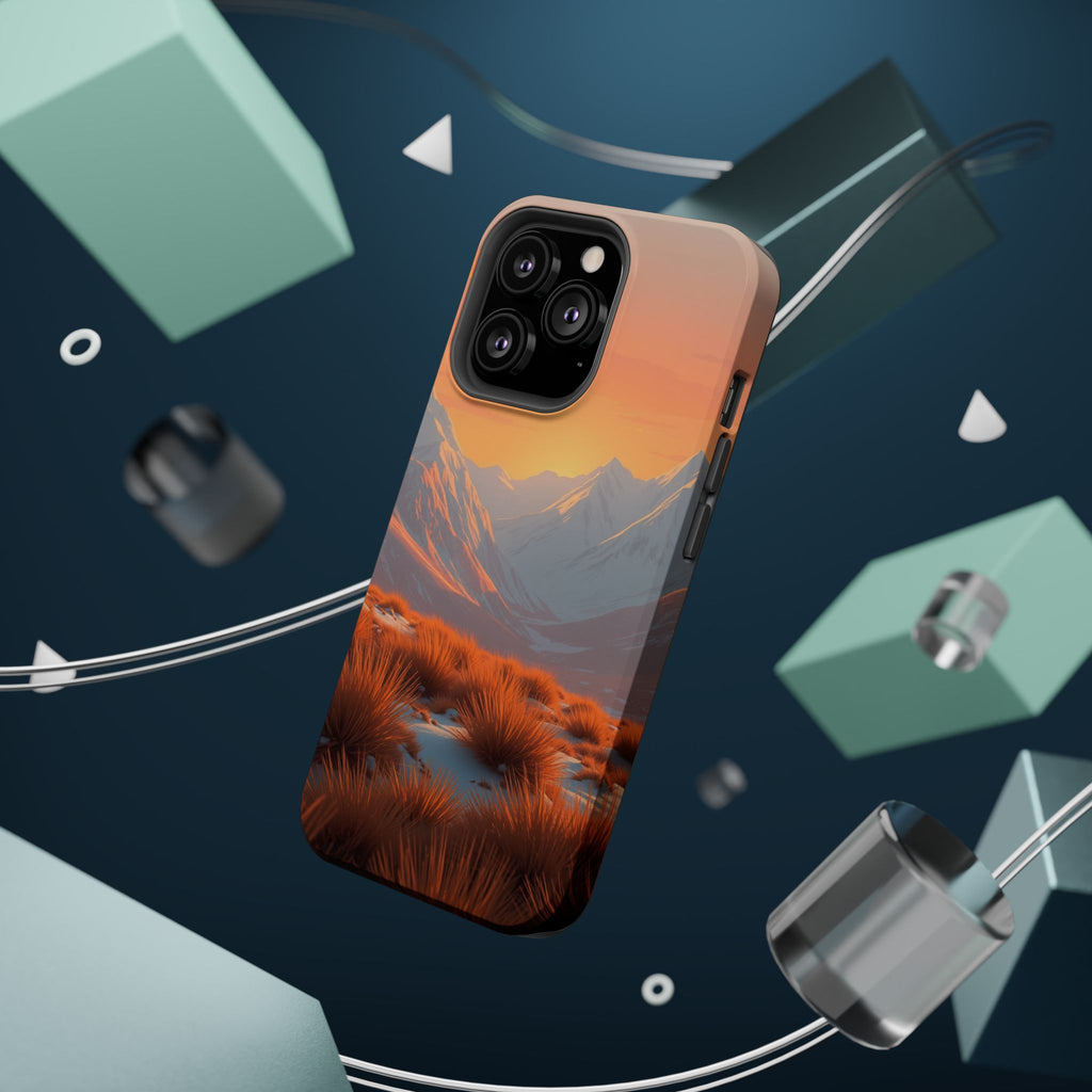 iPhone Sunset Amber And Peach Arctic Tundra Slim iPhone Everyday · iPhone Case