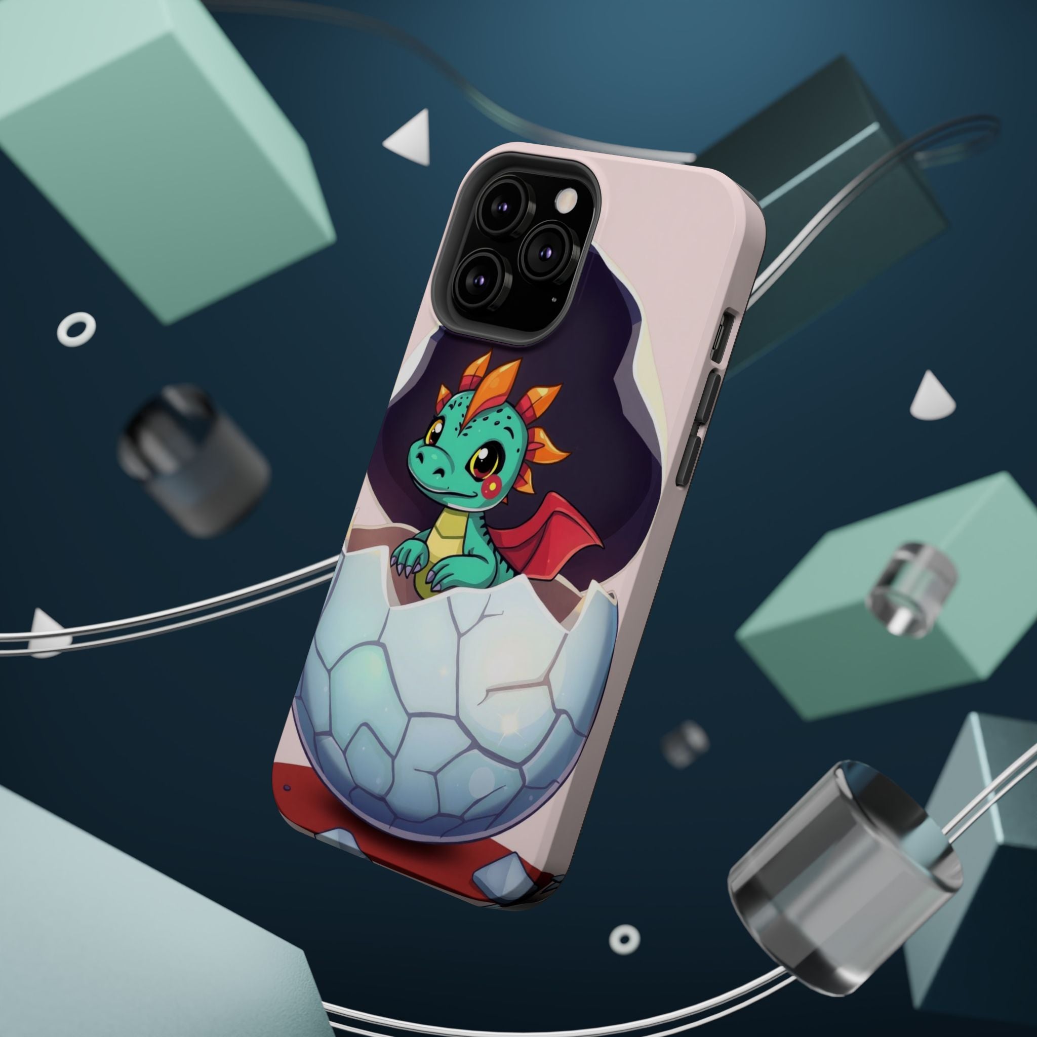iPhone Dragon Hatching Egg Kids Fun Phone Case Gift Slim Snap Case · iPhone Case