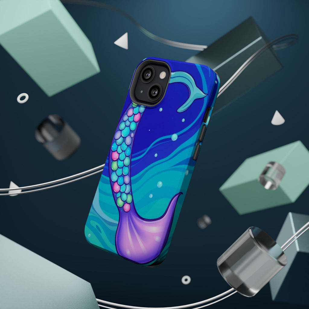 iPhone Mermaid Tail Swirl Kids Fun iPhone Phone Case Gift Artistic · iPhone Case