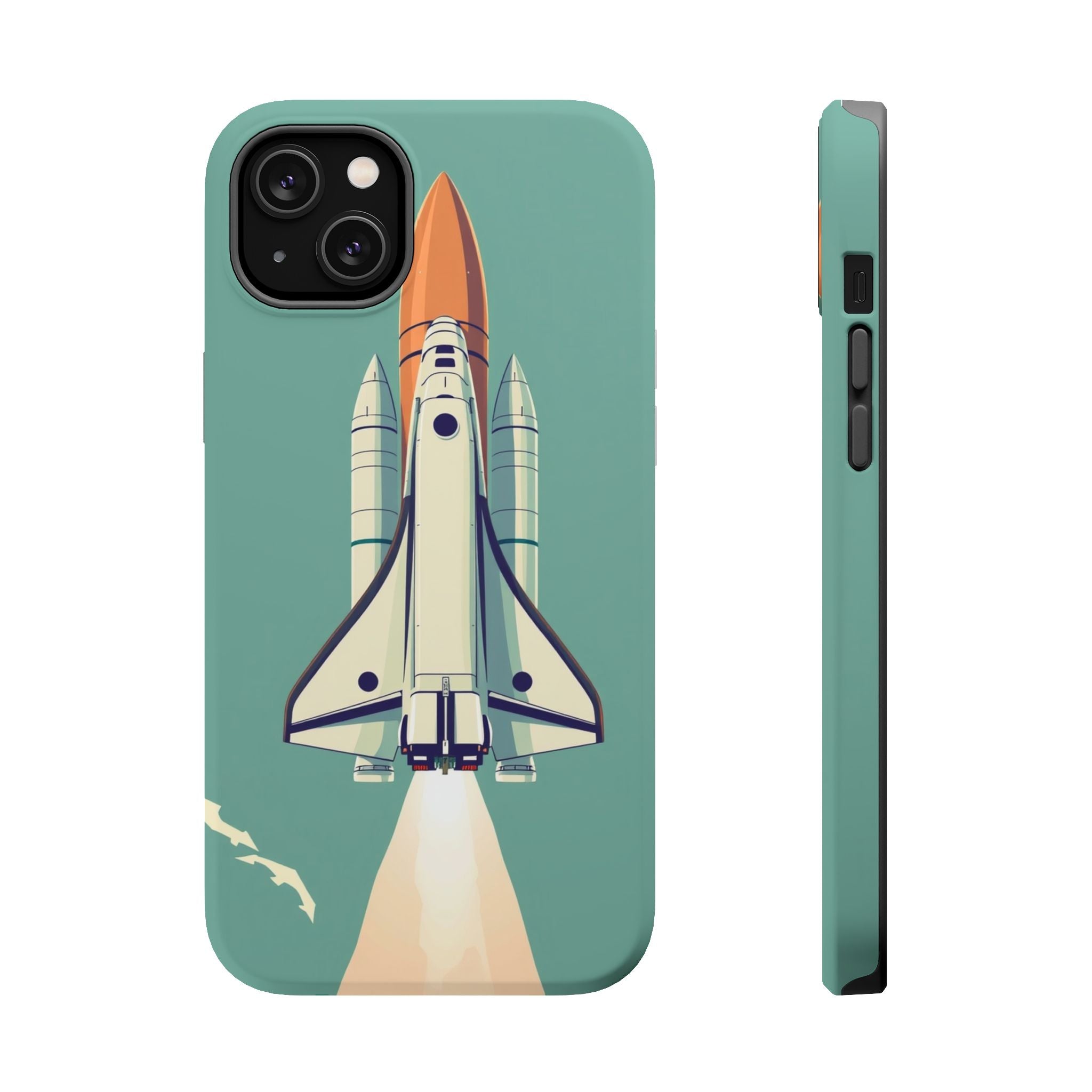 iPhone Retro Space Shuttle Cinematic Art Slim Everyday Designer Case · iPhone Ca