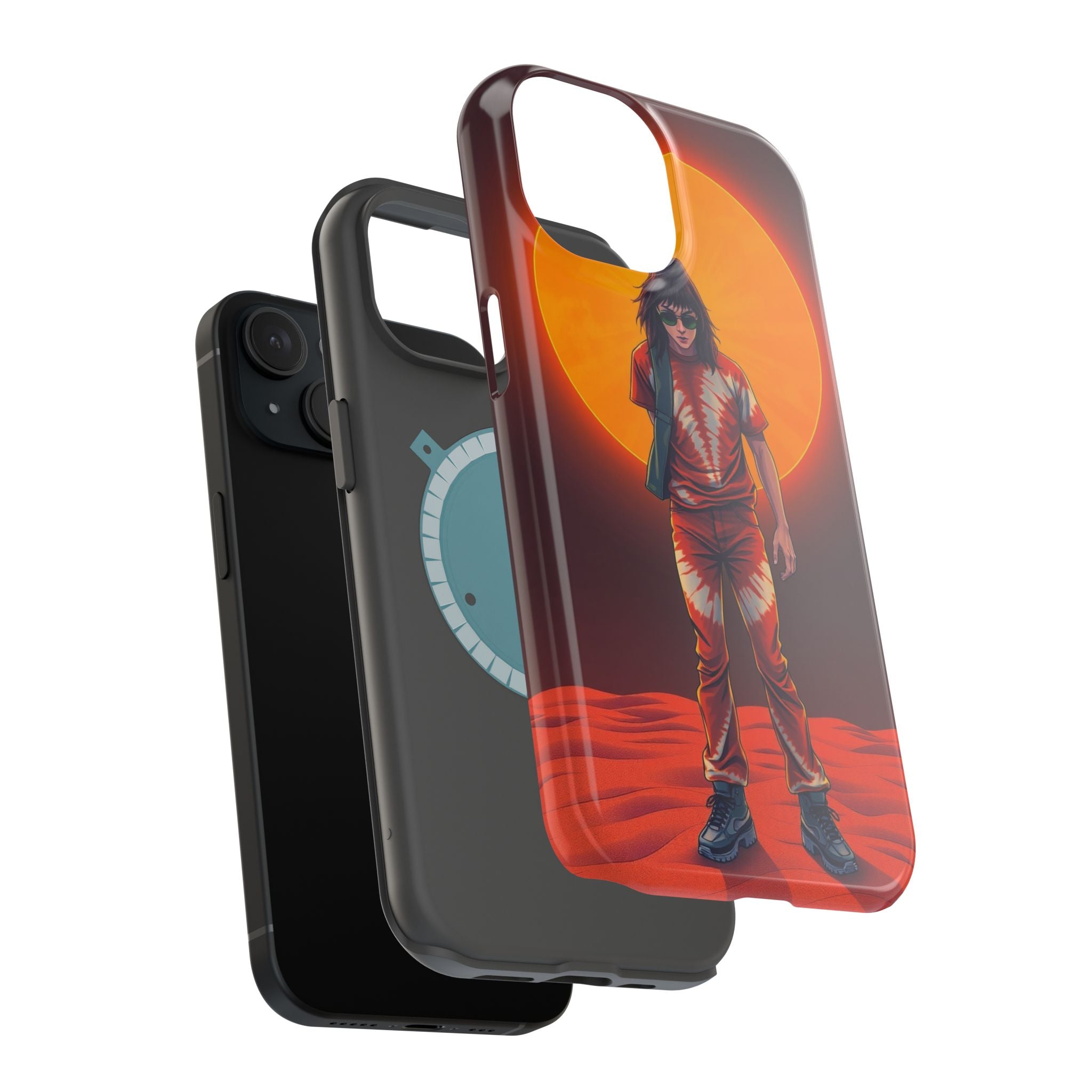 iPhone Tie-Dye 60s Enchanted Art Bold Modern Everyday Snap Case · iPhone Case