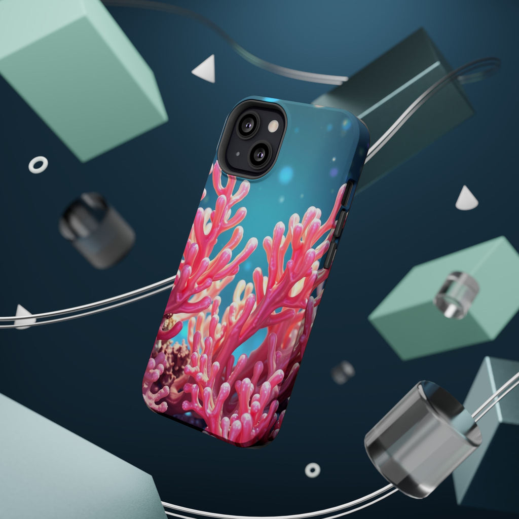 iPhone Coral Reef Life Holographic Iridescent Slim iPhone Everyday · iPhone Case