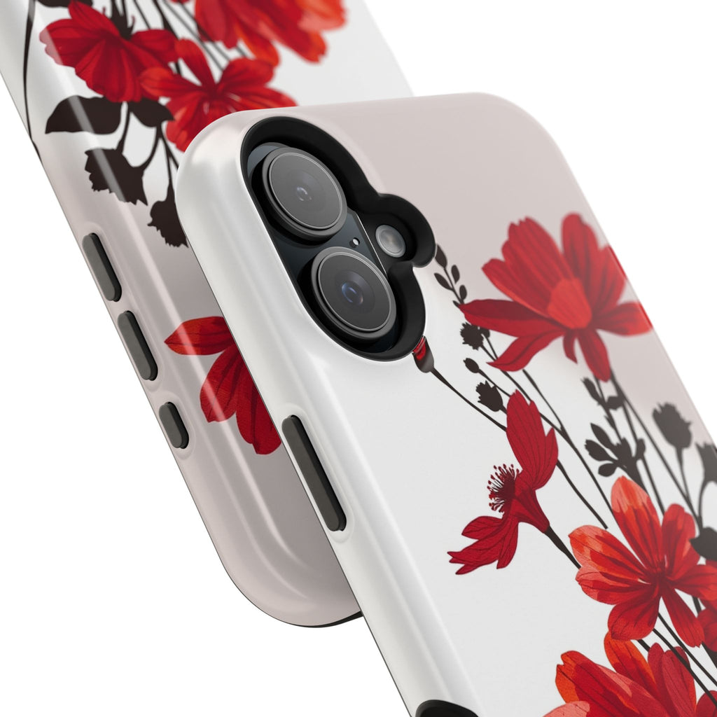 iPhone Floral Silhouette Cinematic Art Slim Snap Case · iPhone Case