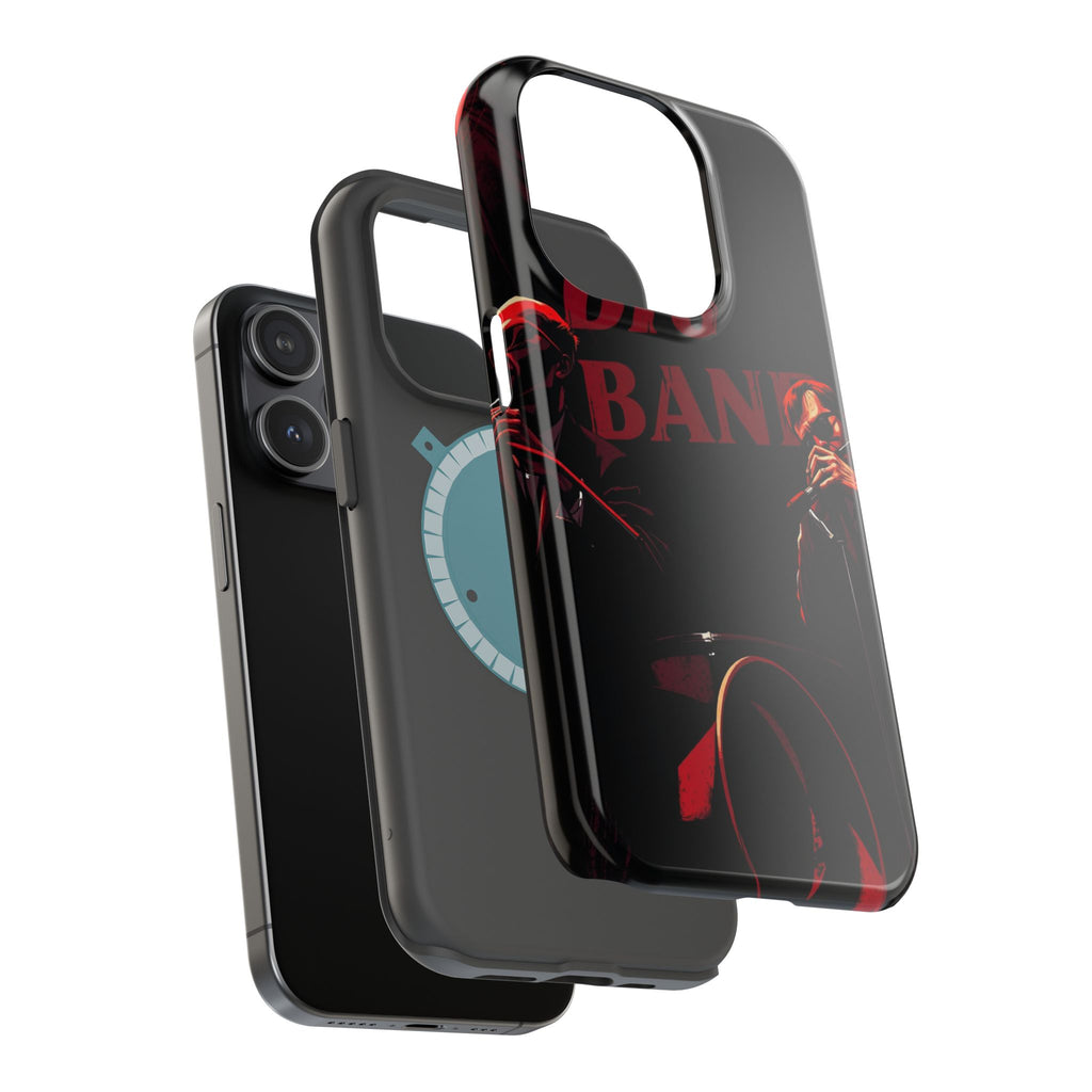 iPhone Black And Crimson Big Band Era Slim Everyday Designer Case · iPhone Case