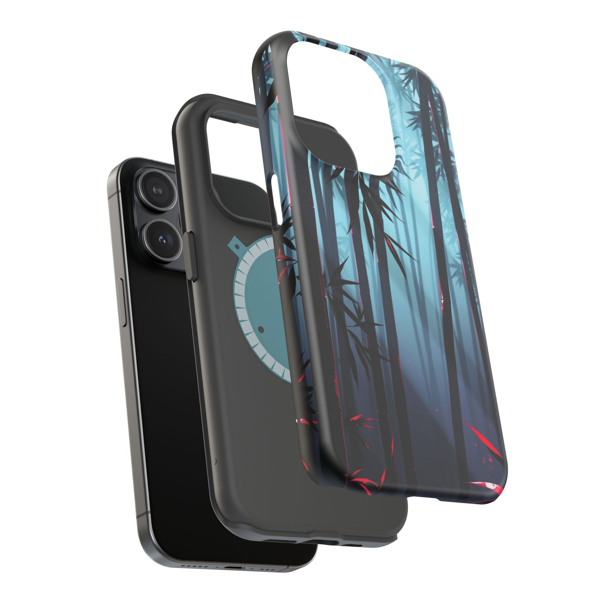 iPhone Bamboo Grove Holographic Iridescent Slim iPhone Everyday · iPhone Case