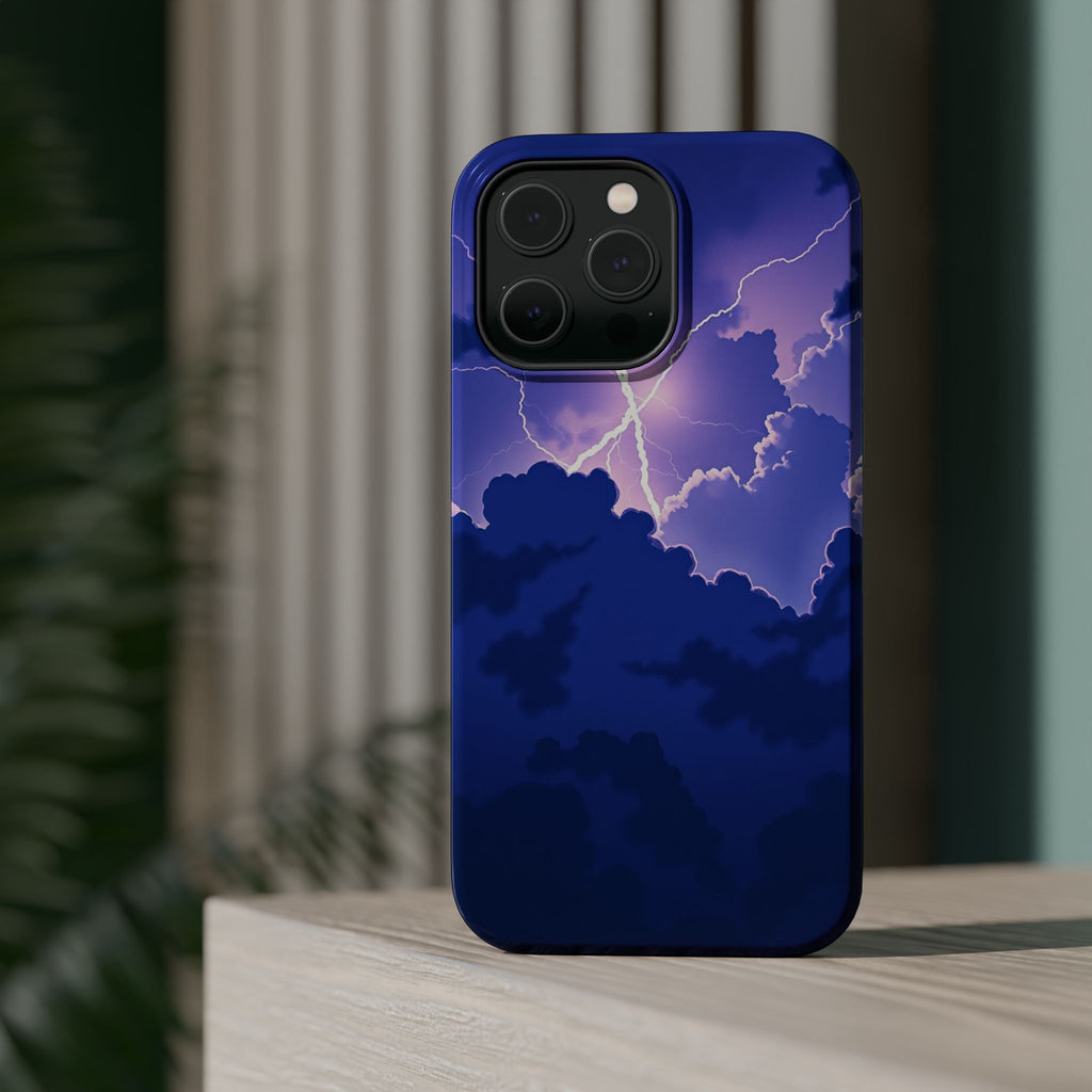 iPhone Indigo And Violet Thunderstorm Sky Slim iPhone Everyday Designer · iPhone