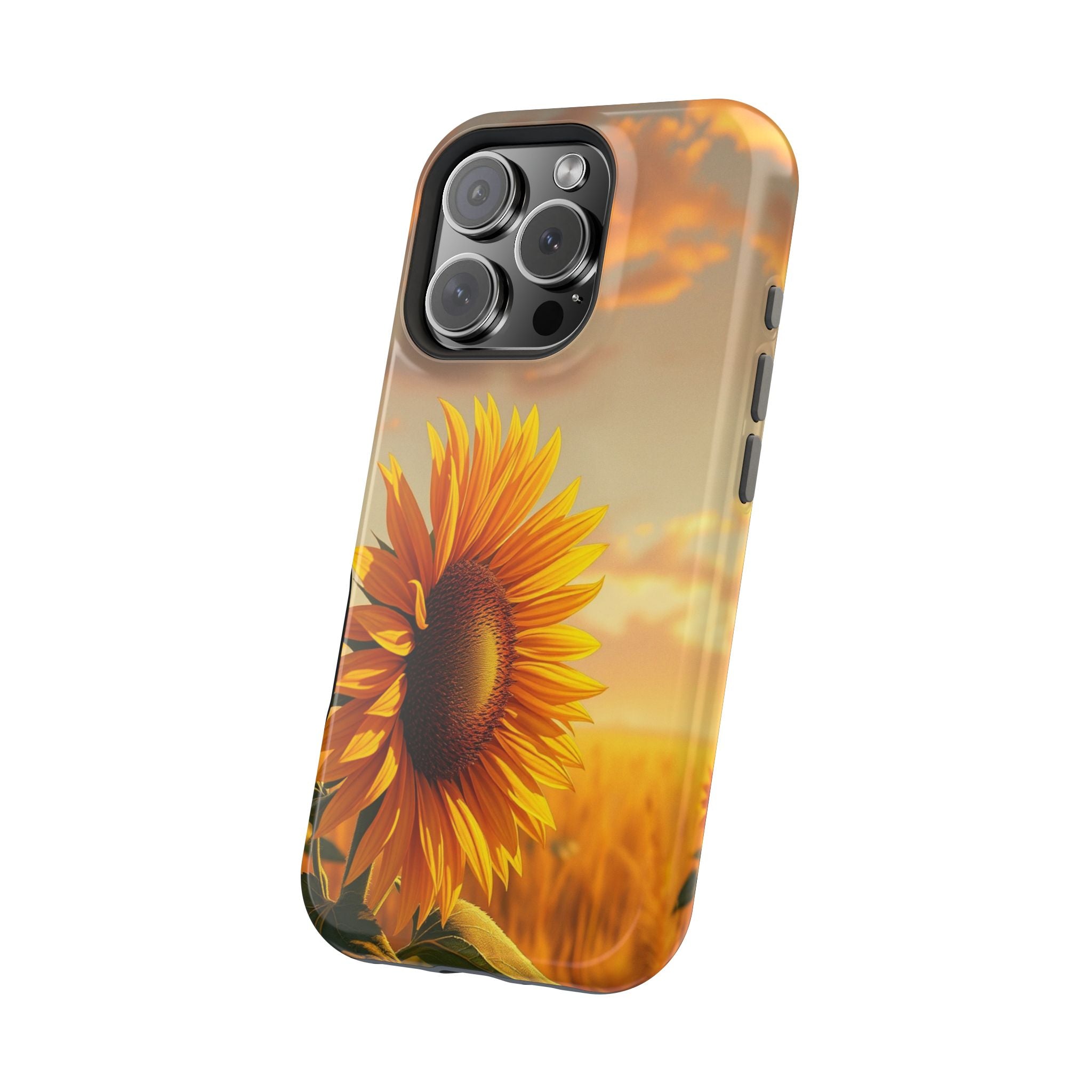 iPhone Sunflower Prairie Electric Art Slim Everyday Designer Case · iPhone Case
