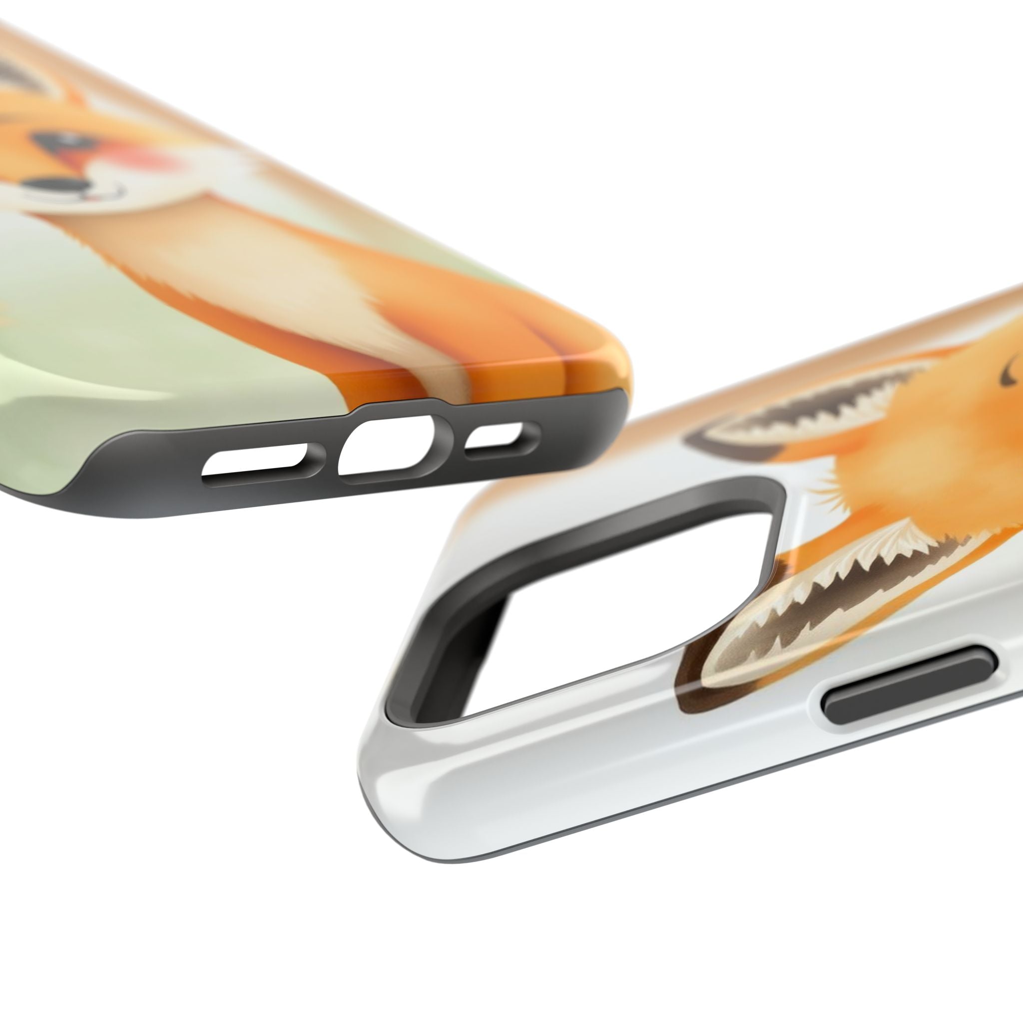 iPhone Watercolor Fox Portrait Kids Fun iPhone Phone Case Gift Slim · iPhone Cas