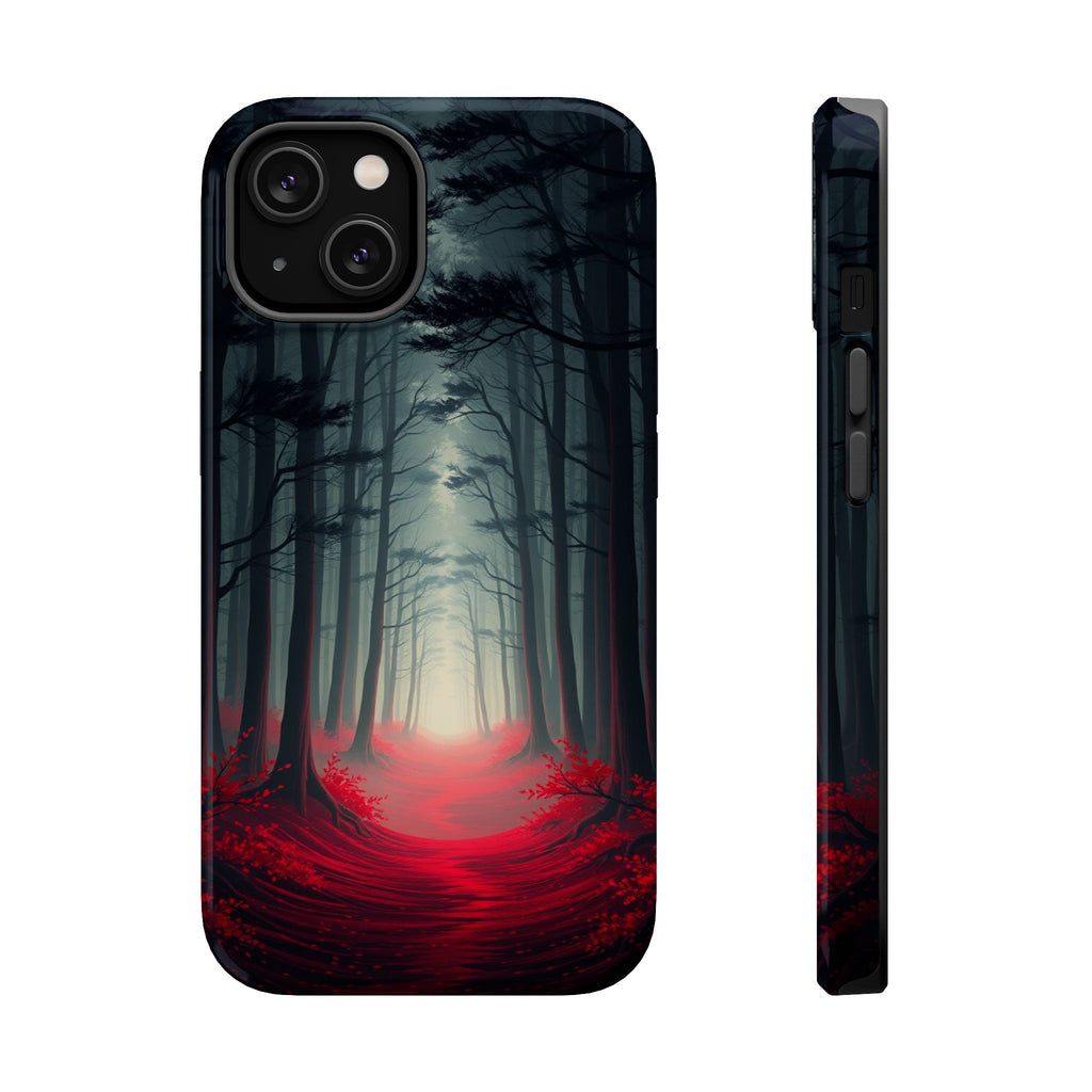 iPhone Dreamy Misty Forest Path Design Slim Everyday Designer Case · iPhone Case