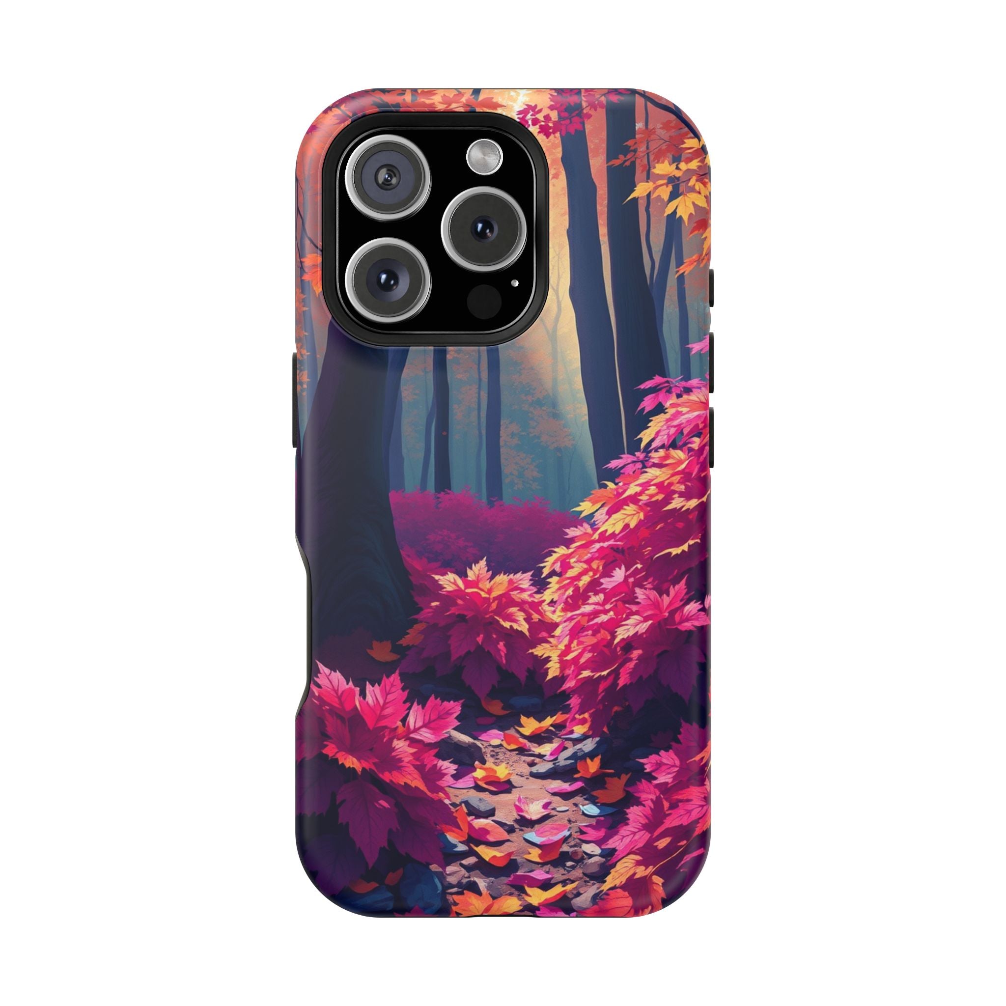 iPhone Earthy Autumn Forest Floor Design Slim Everyday iPhone Designer · iPhone
