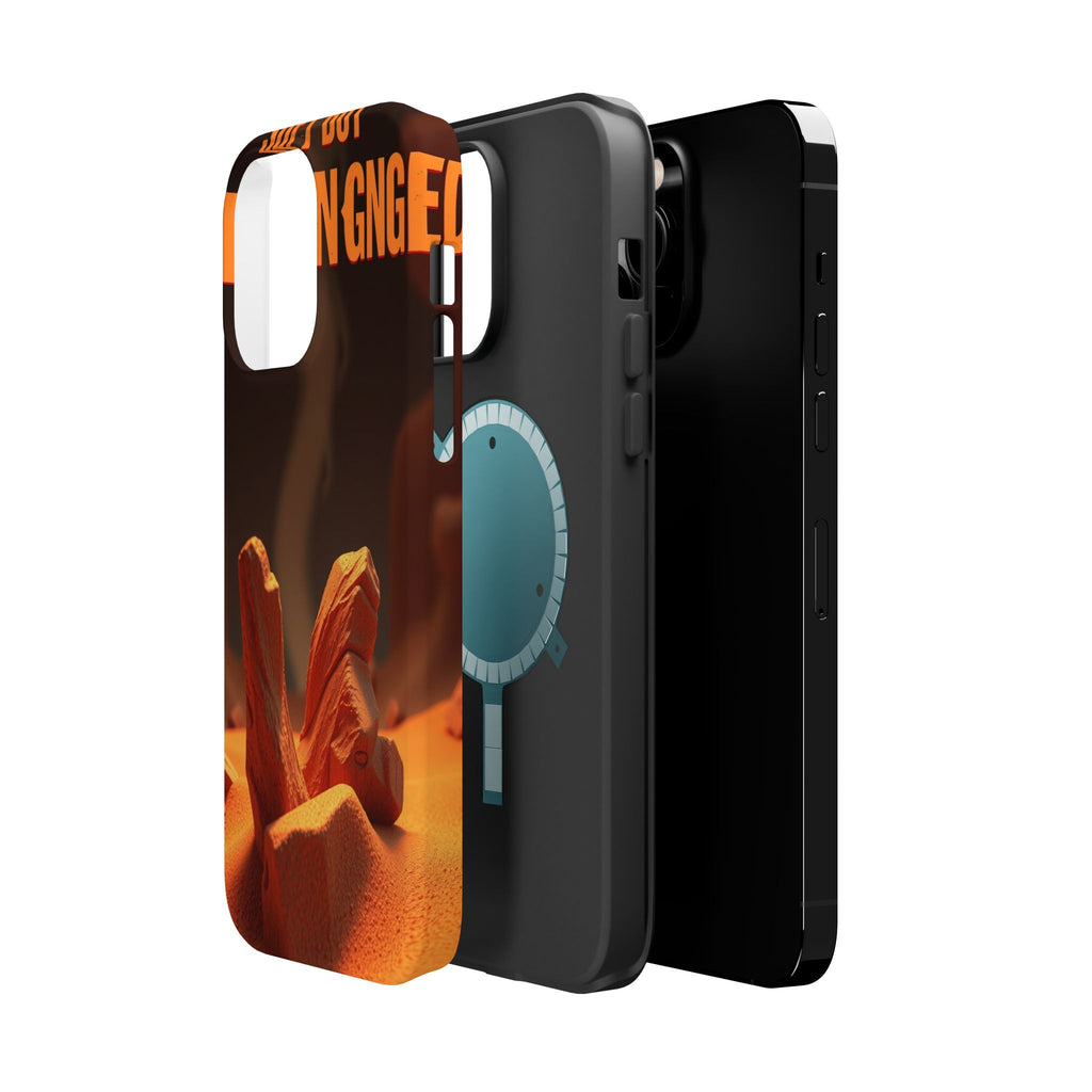 iPhone Earthy Soft but Unhinged Design Slim Everyday Designer Case · iPhone Case