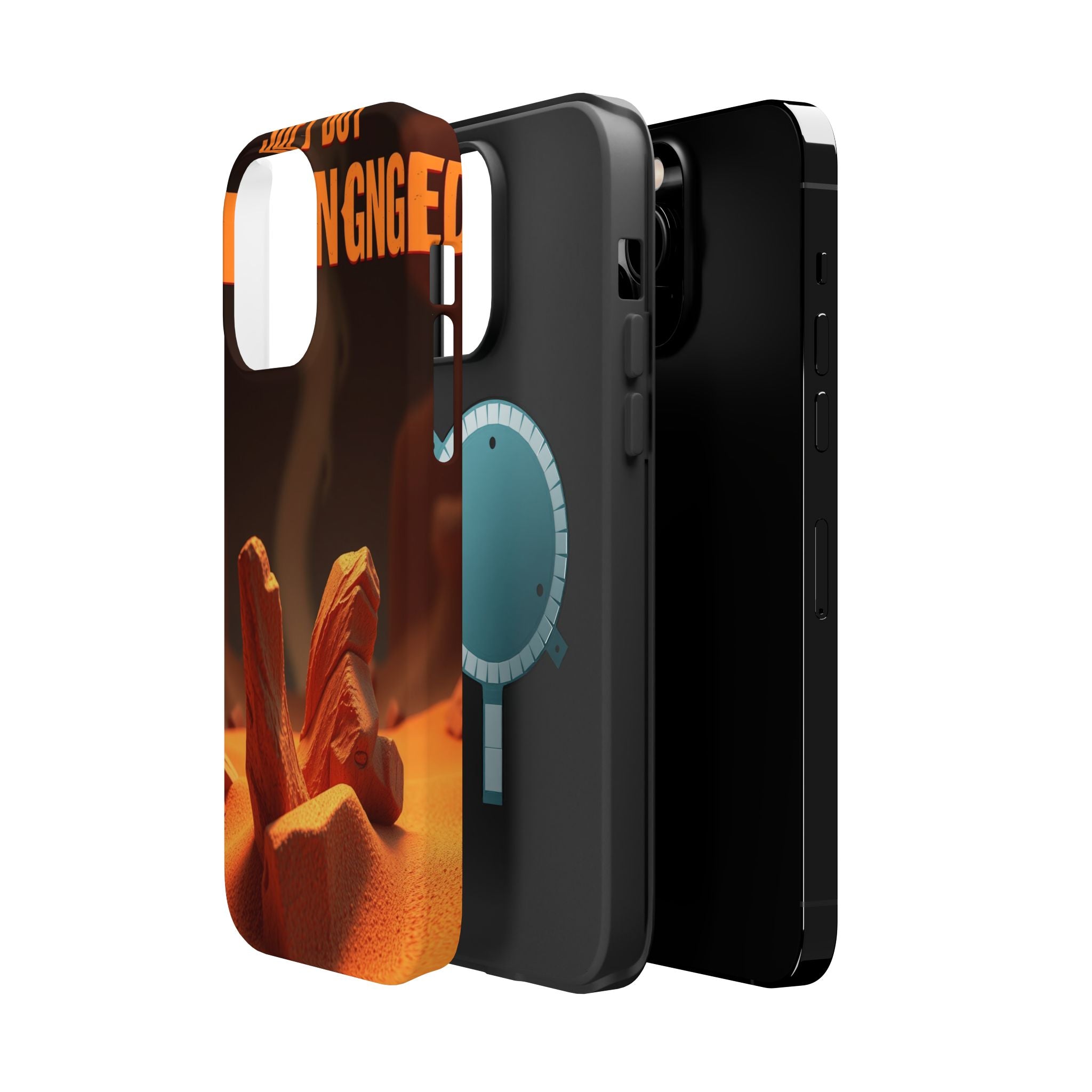 iPhone Earthy Soft but Unhinged Design Slim Everyday Designer Case · iPhone Case