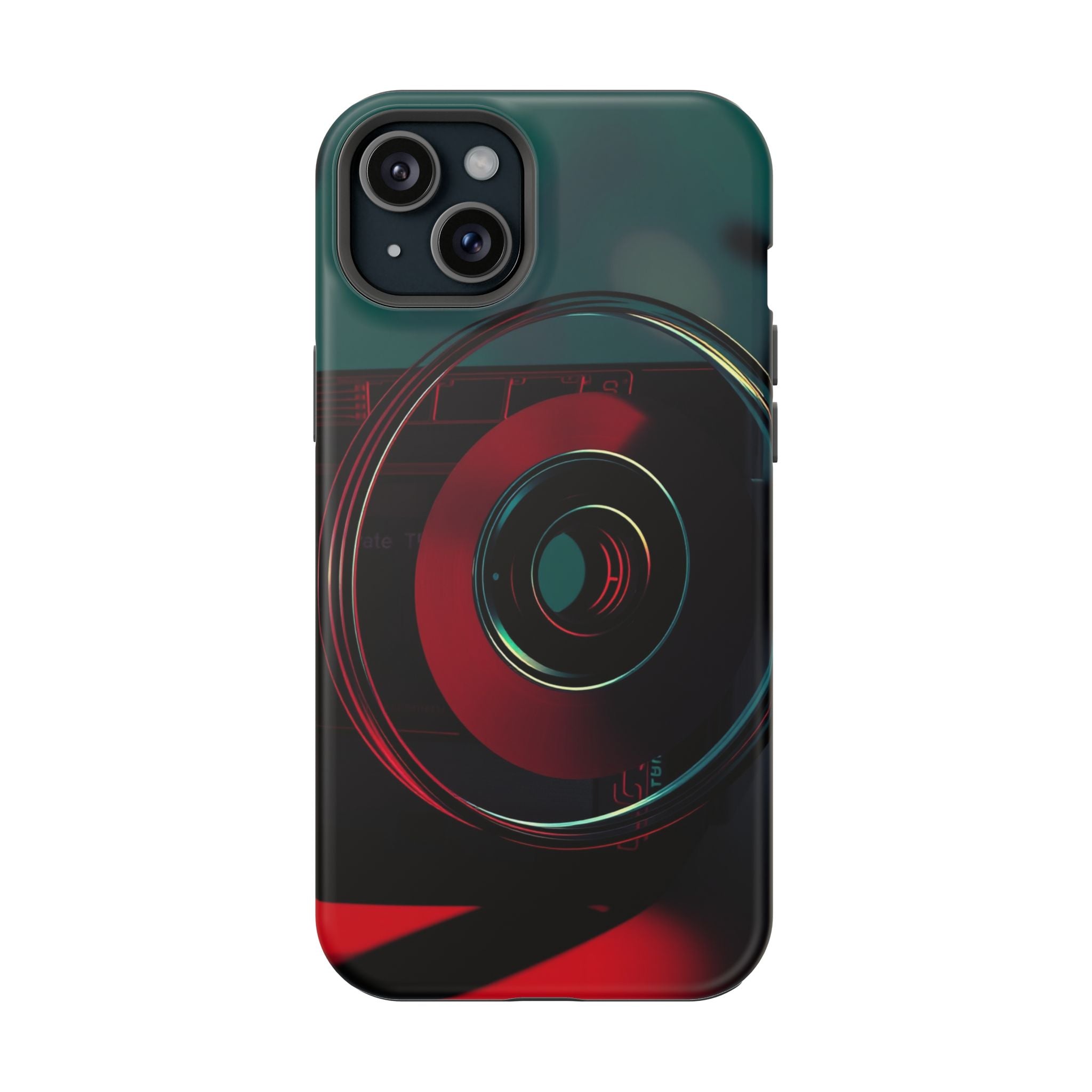 iPhone Vibrant Cassette Tape Rewind Design Slim Everyday Designer Case · iPhone
