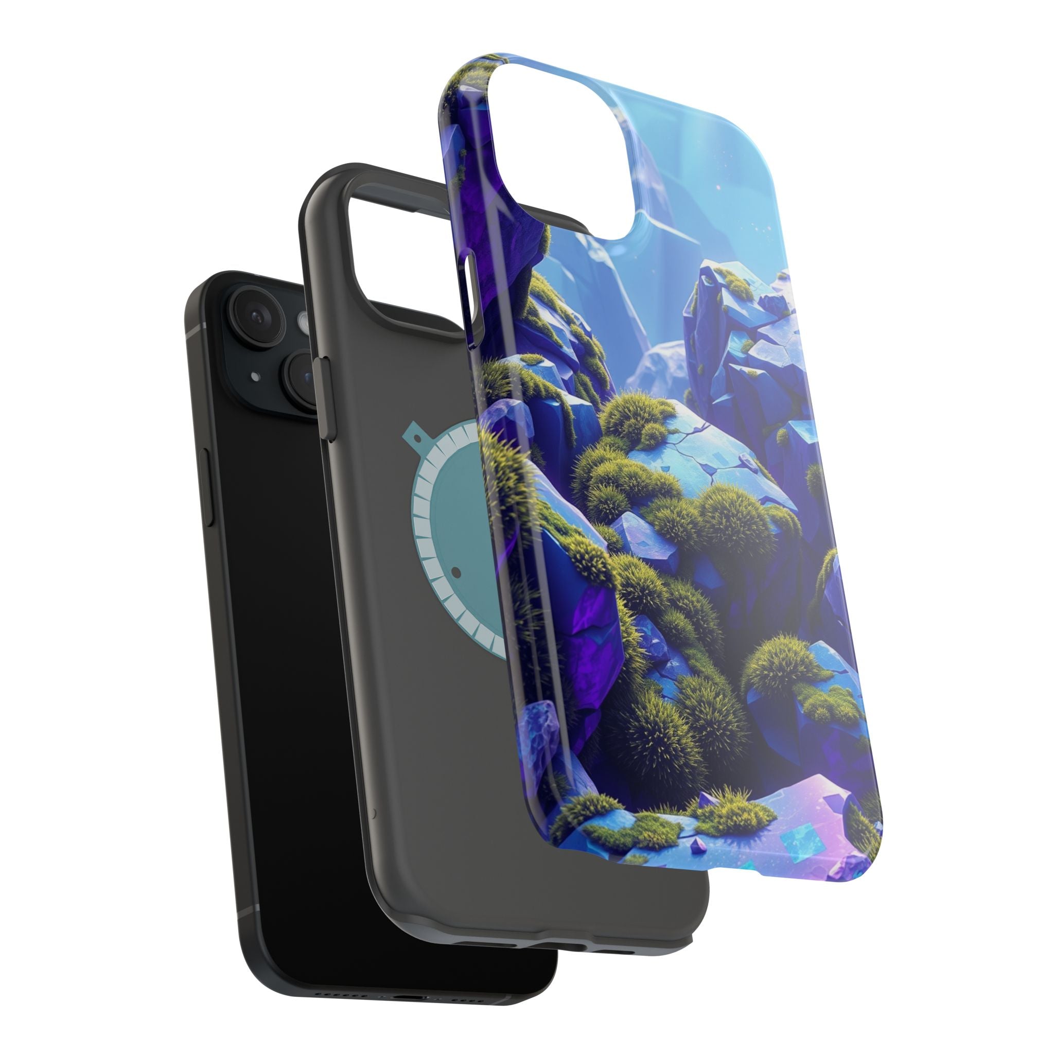 iPhone Moss Covered Rocks Cinematic Art Slim Everyday iPhone Designer · iPhone C