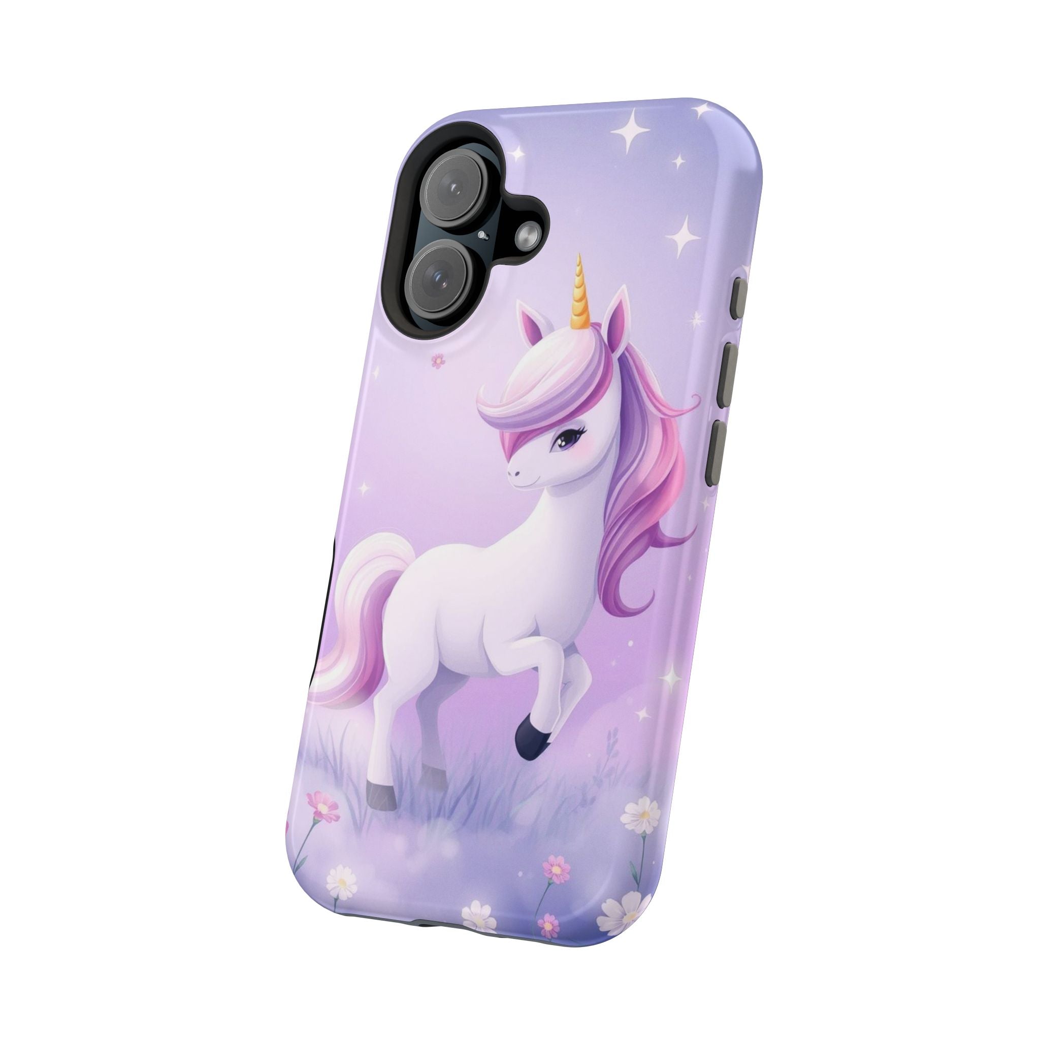 iPhone Lilac Mist Unicorn Kids Fun iPhone Phone Case Gift Artistic · iPhone Case