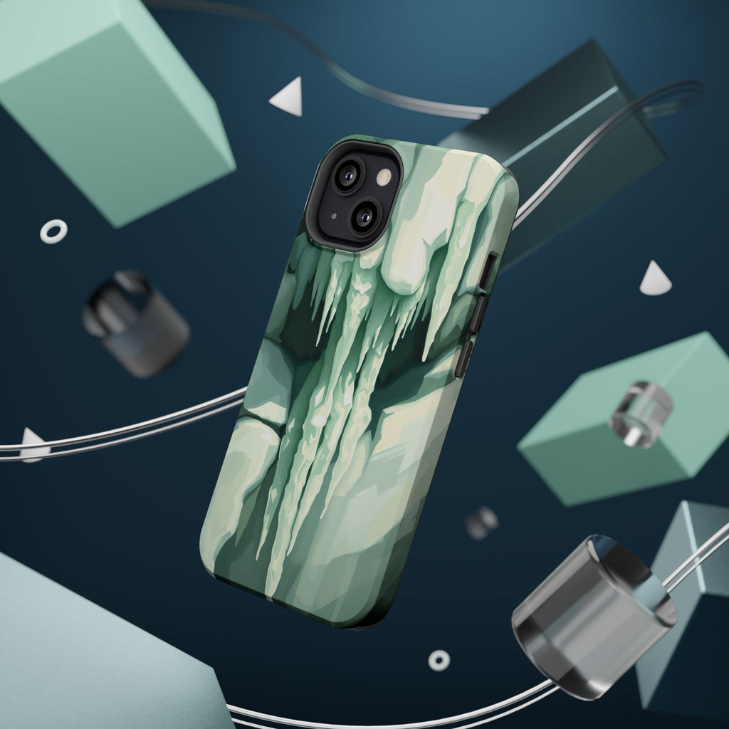 iPhone Earthy Icicle Formation Design Slim Everyday Designer Case · iPhone Case