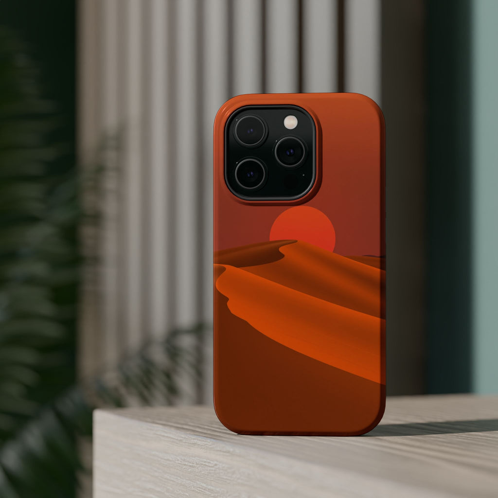 iPhone Serene Sand Dunes at Dusk Design Slim Everyday iPhone 15 · iPhone Case