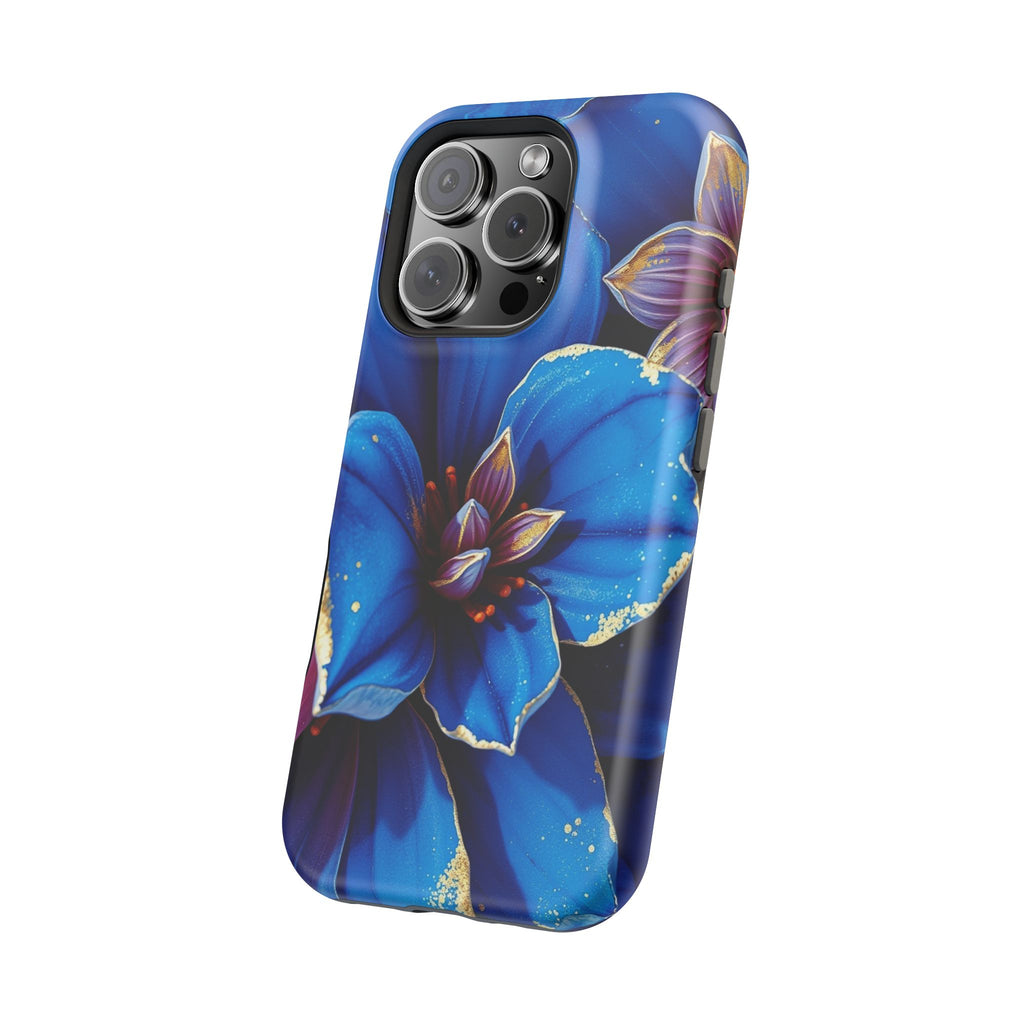 iPhone Floral Gold Foil Serene Design Slim Snap Case Ga · iPhone Case