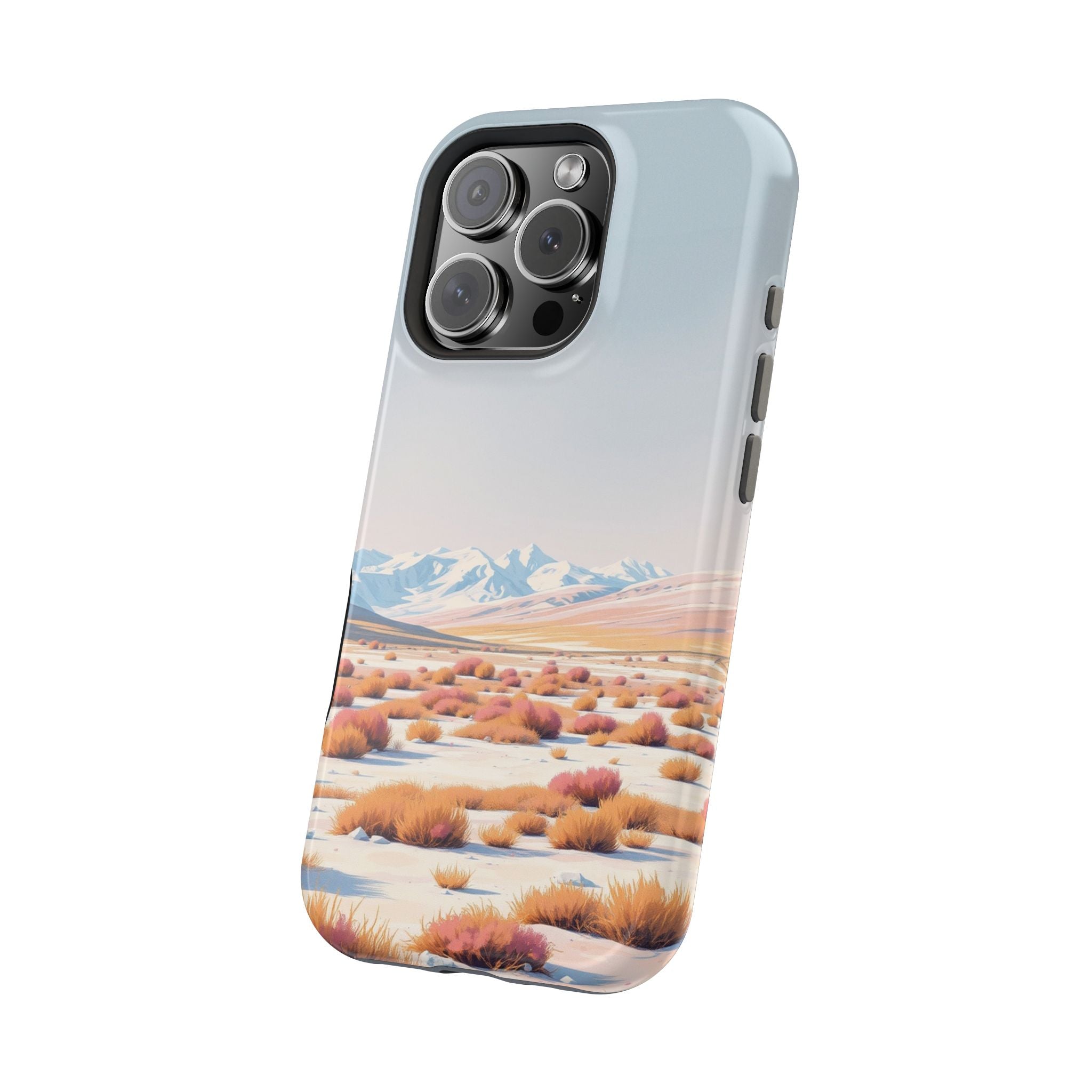 iPhone Vibrant Arctic Tundra Design Slim Everyday Designer Case · iPhone Case
