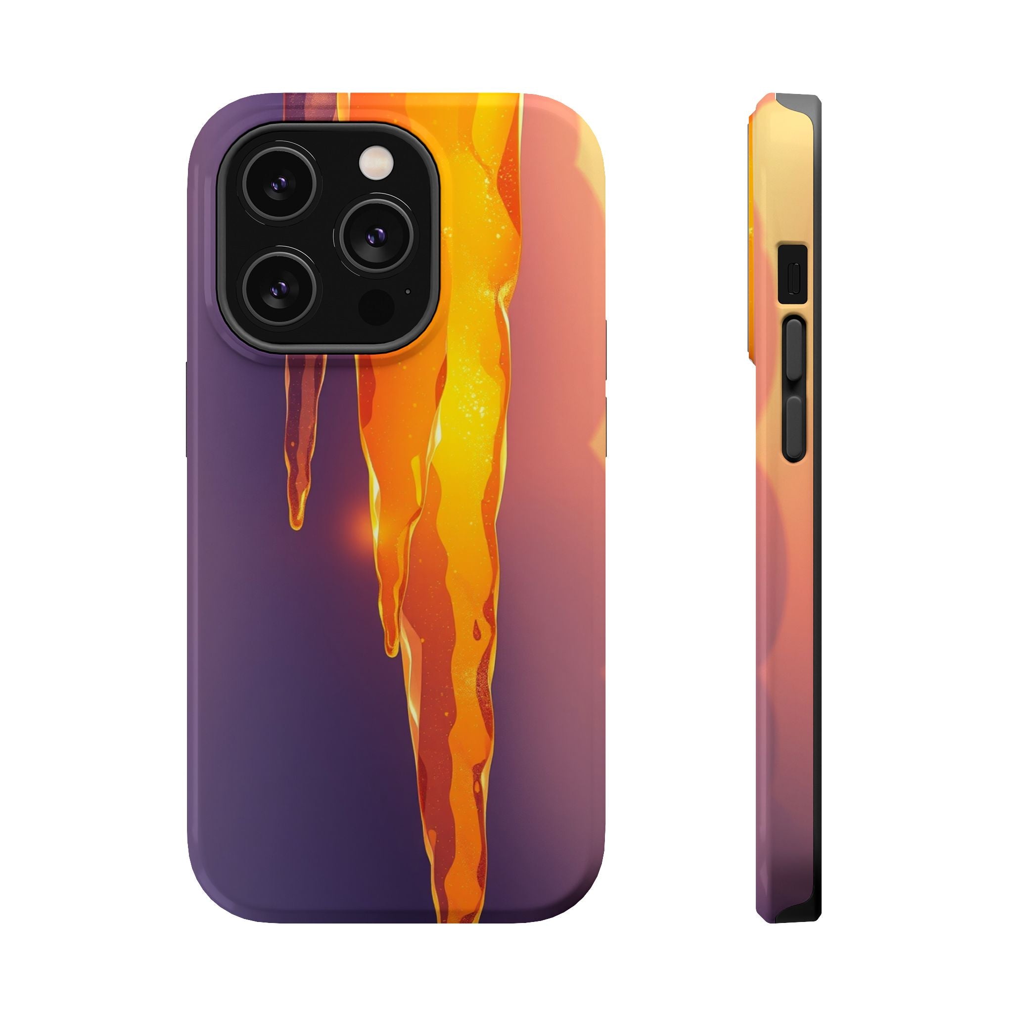 iPhone Icicle Formation Gold Foil Luxury Slim Everyday iPhone Designer · iPhone
