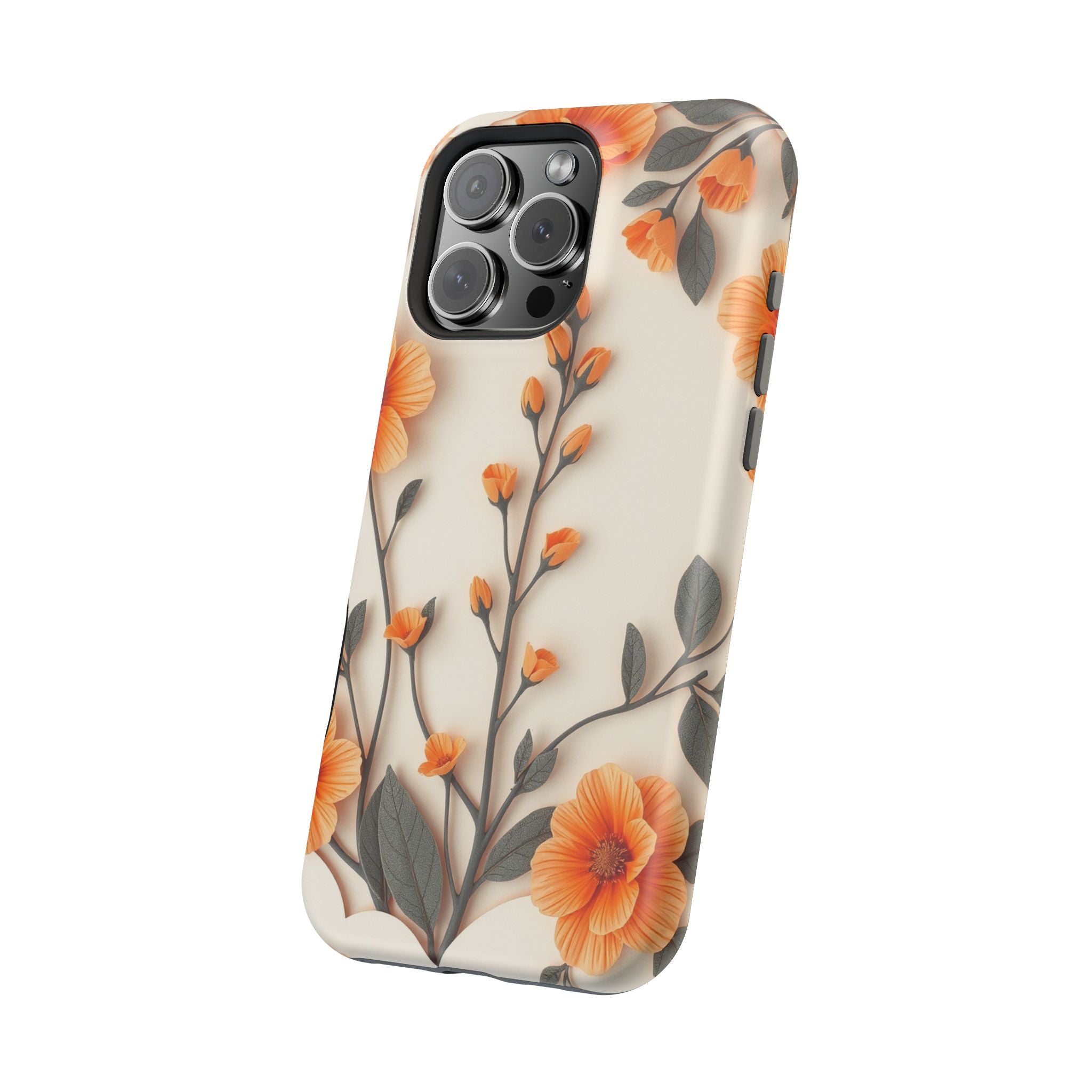 iPhone Vintage Botanical Print Paper Cut Art Slim iPhone Everyday · iPhone Case