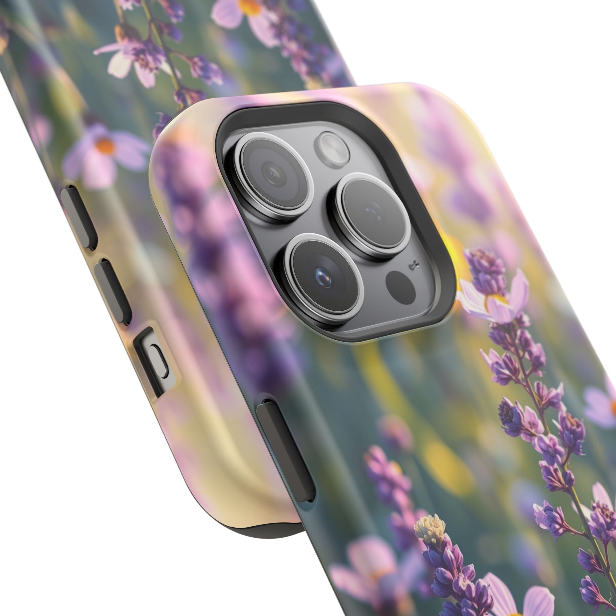 iPhone Lavender And Pearl Wildflower Field Slim iPhone Everyday · iPhone Case