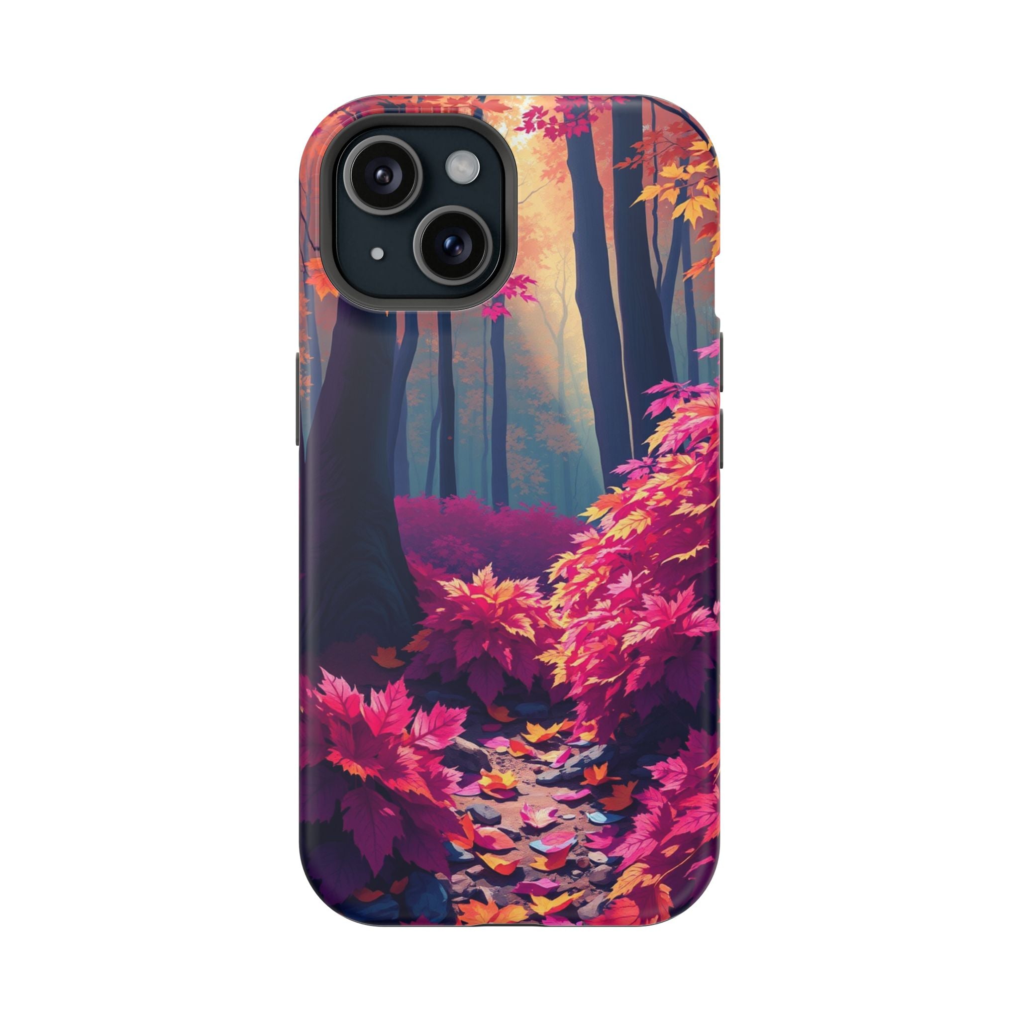 iPhone Earthy Autumn Forest Floor Design Slim Everyday iPhone Designer · iPhone