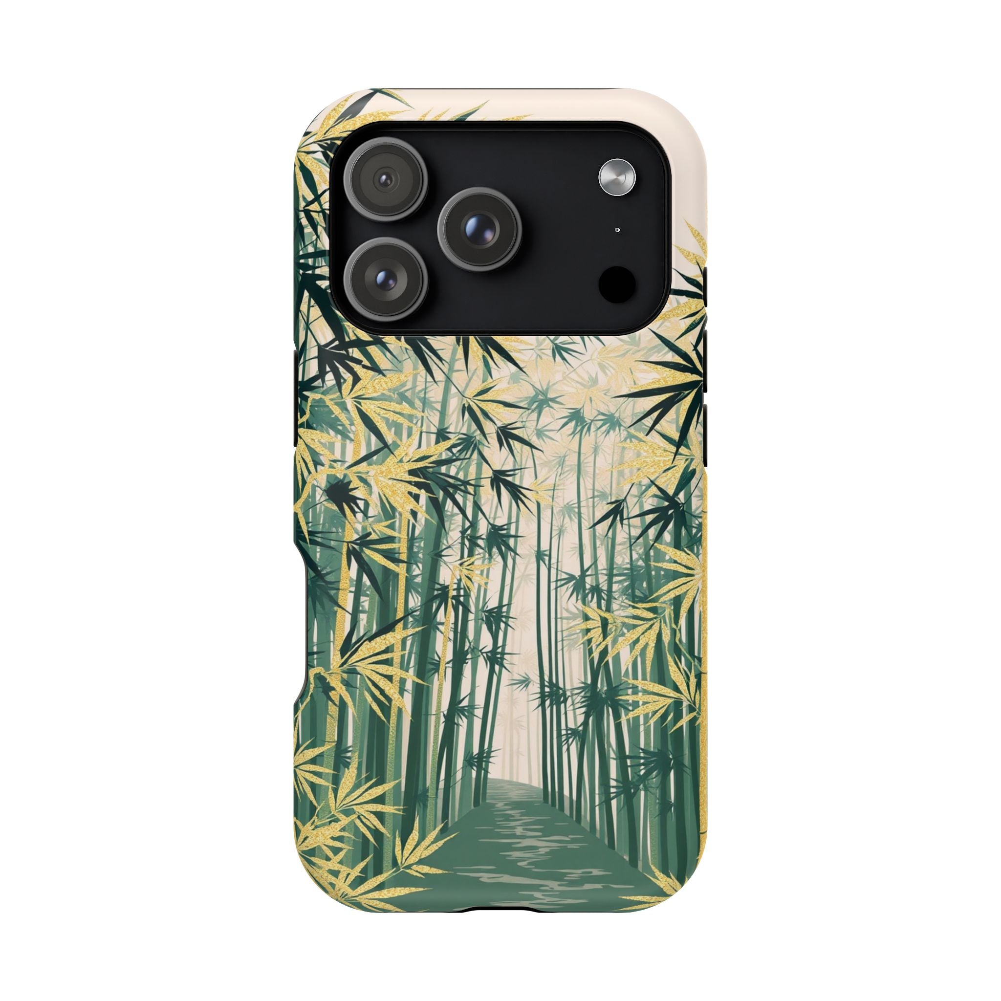 iPhone Serene Bamboo Grove Design Bold Modern Everyday Snap Case · iPhone Case