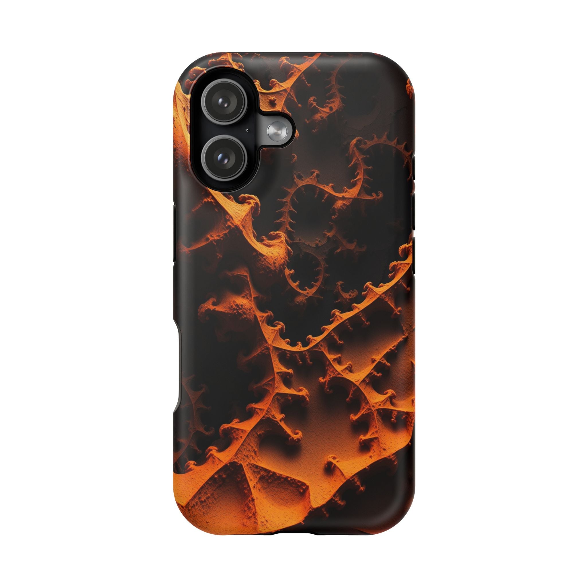 iPhone Radiant Fractal Zoom Design Bold Modern Everyday Snap Case · iPhone Case