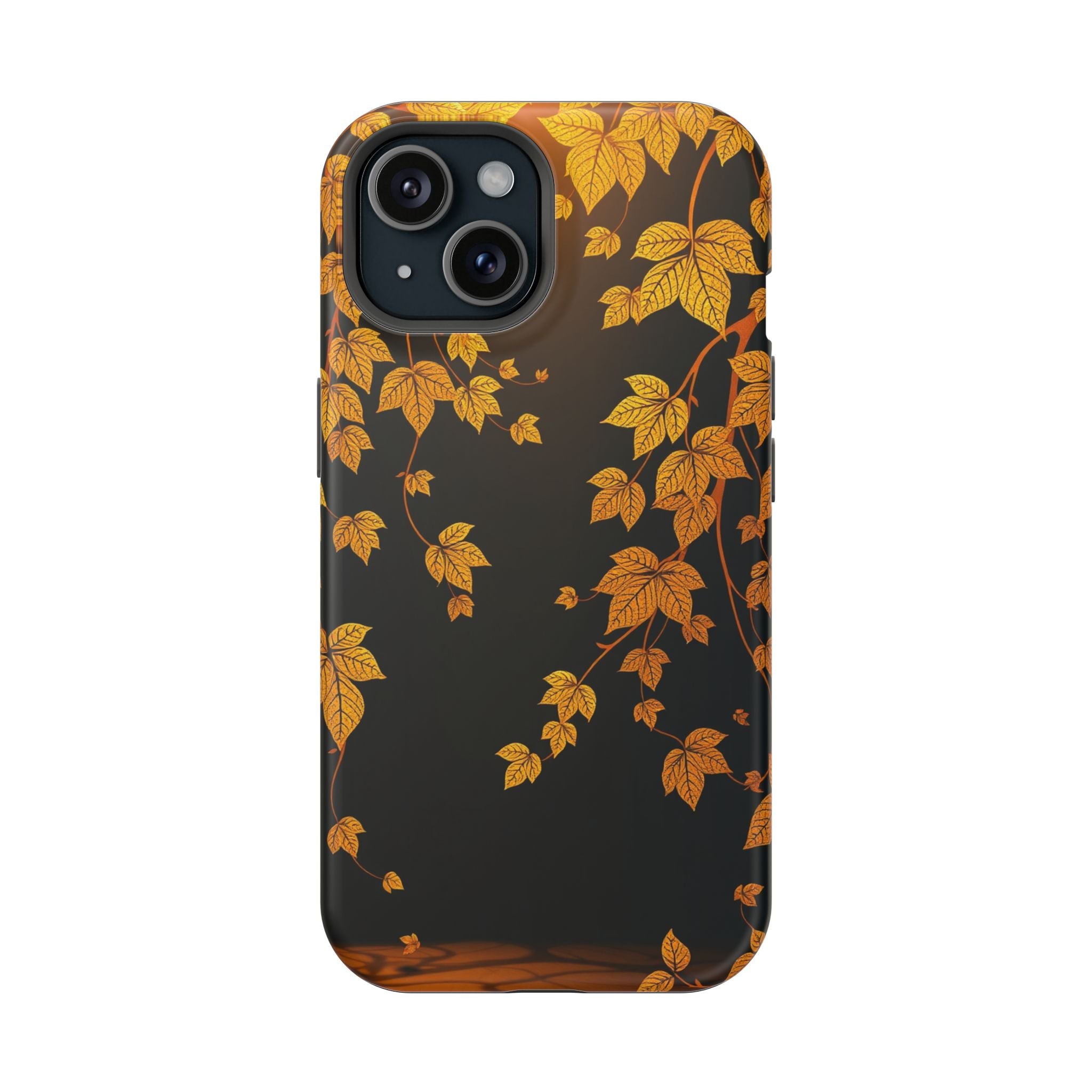 iPhone Mustard And Rust Art Nouveau Vine Slim Everyday iPhone 14 · iPhone Case