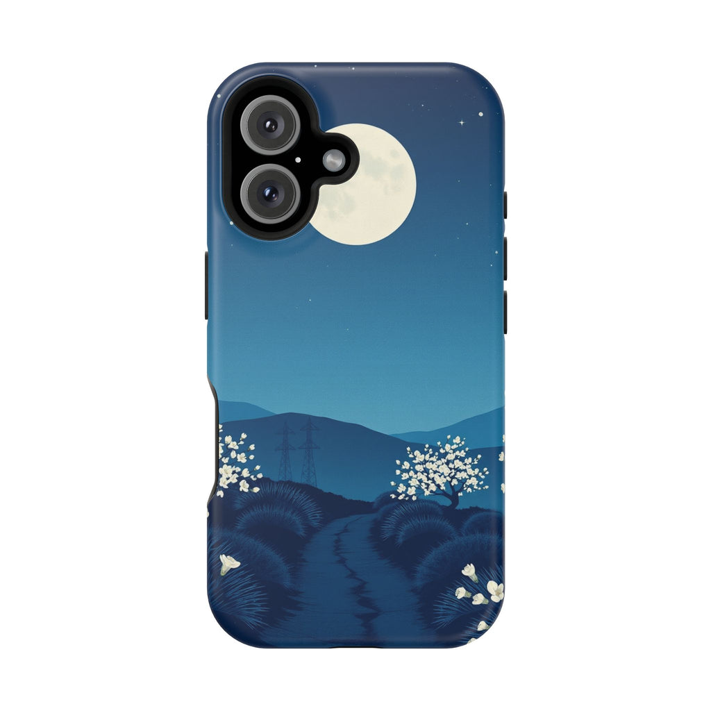 iPhone Vibrant Blossom Trail Design Slim Everyday Designer Case · iPhone Case