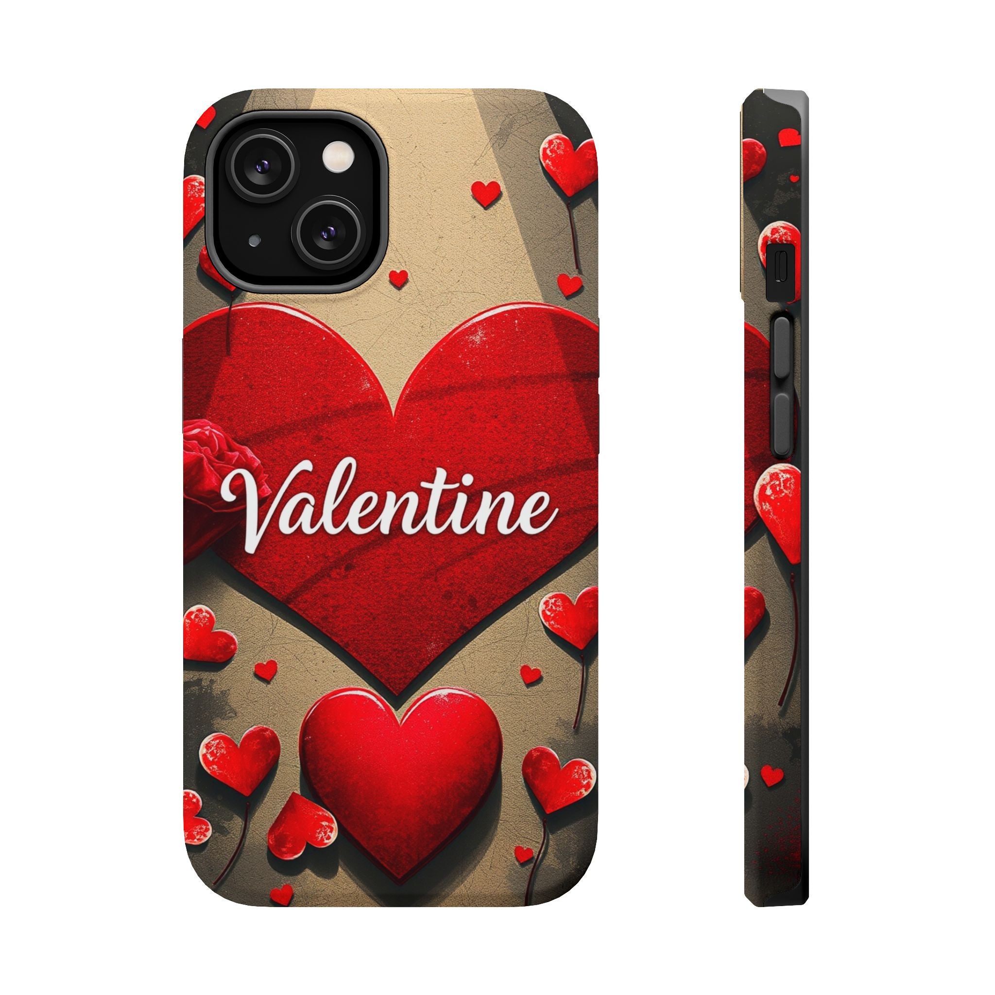 iPhone Serene Vintage Valentine Card Design Slim Everyday Designer Case · iPhone