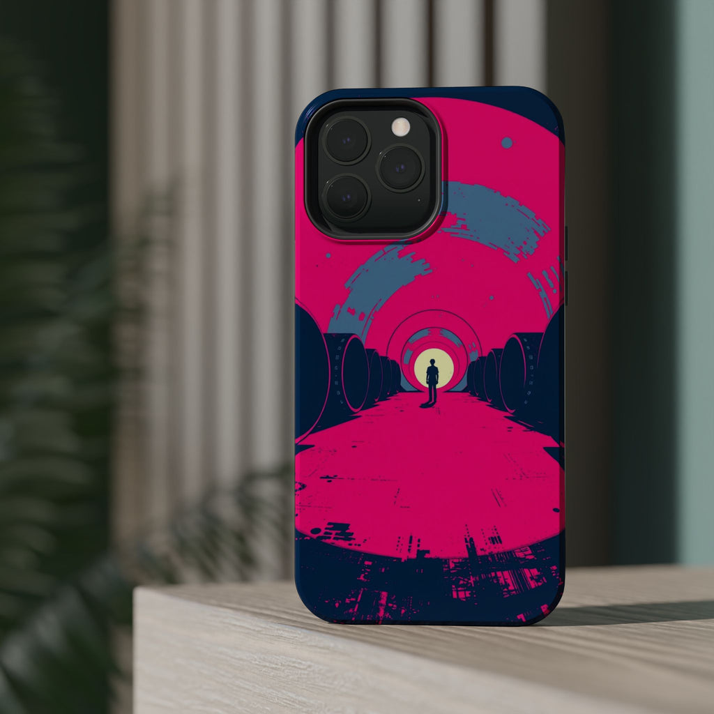 iPhone 1960s Mod Circles Bold Art Bold Modern Everyday Snap Case · iPhone Case
