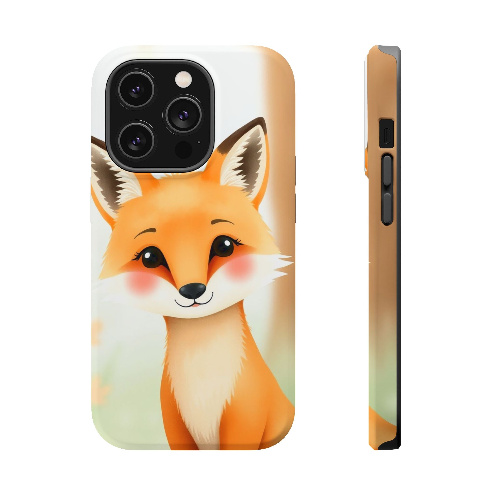 iPhone Watercolor Fox Portrait Kids Fun iPhone Phone Case Gift Slim · iPhone Cas