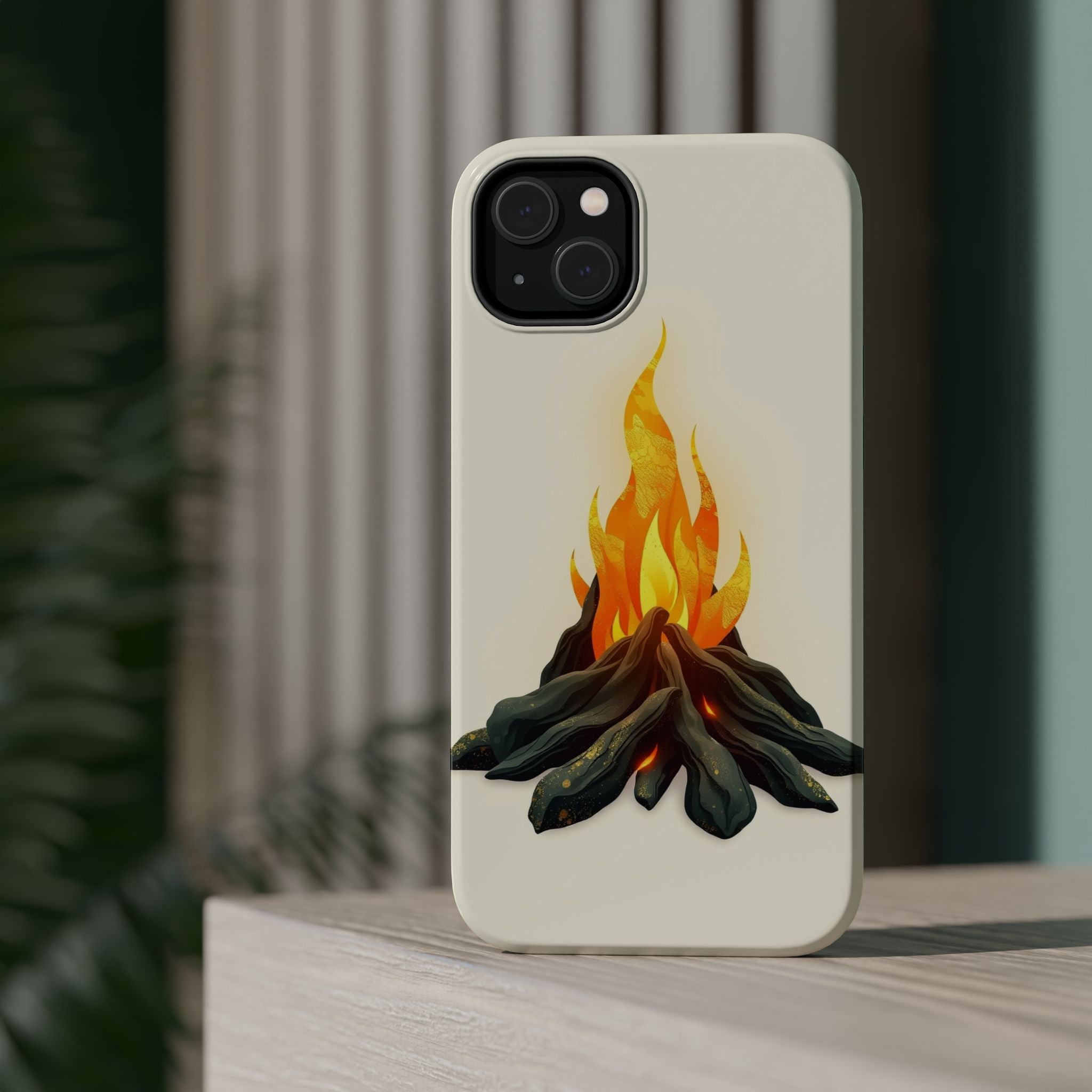 iPhone Vibrant Wildfire Glow Design Slim Everyday Designer Case · iPhone Case