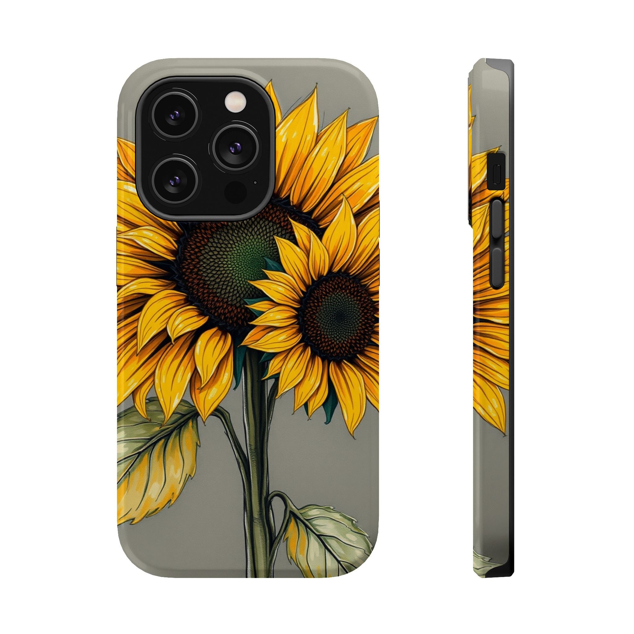 iPhone Sunflower Pop Bold Art Slim Everyday Designer Case · iPhone Case